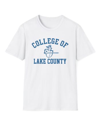 College Lake County Comfy Unisex Softstyle T-Shirt