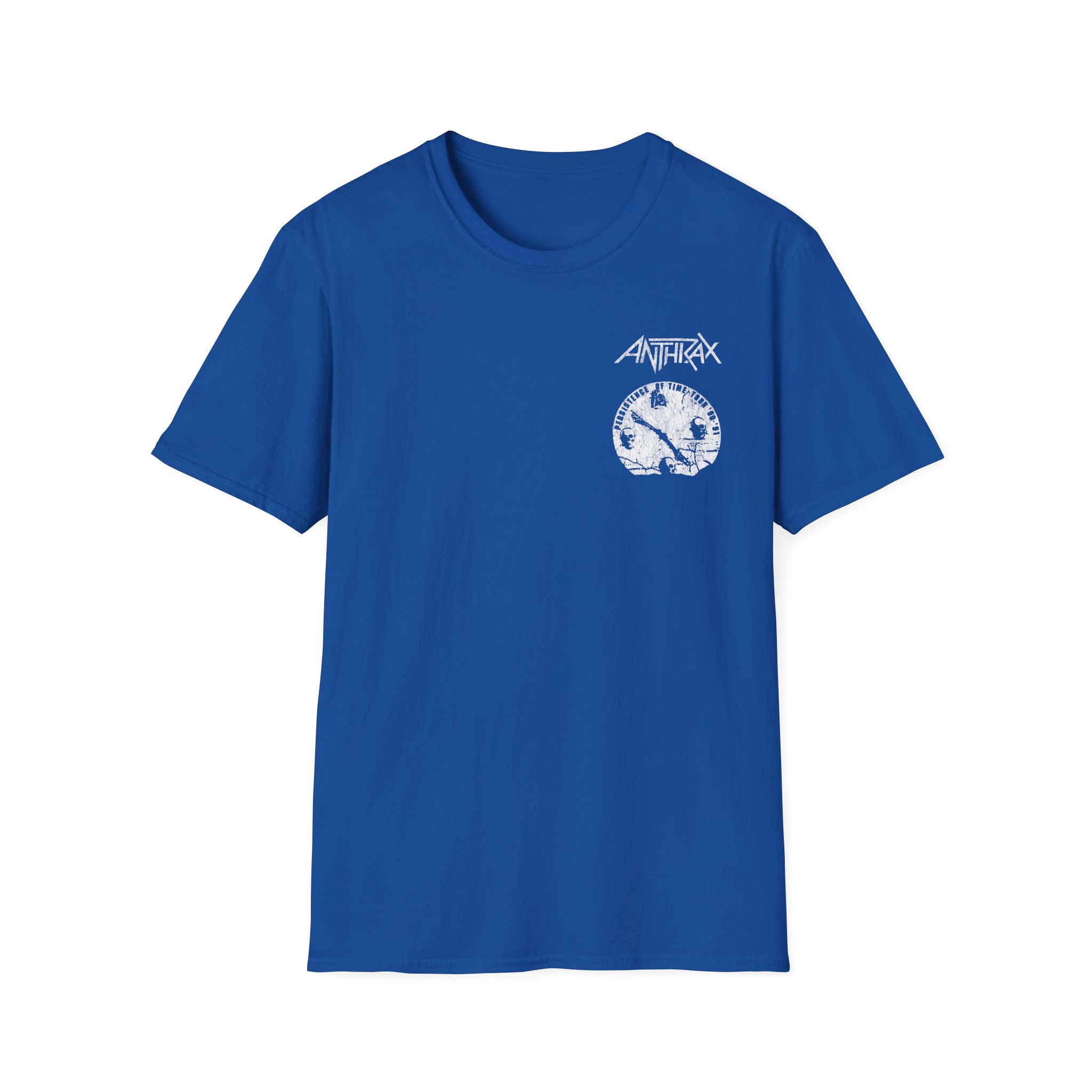 Anthrax Broken Clock Unisex Softstyle T-Shirt