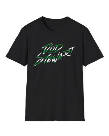 R S Striped Logo Forever Unisex Softstyle T-Shirt