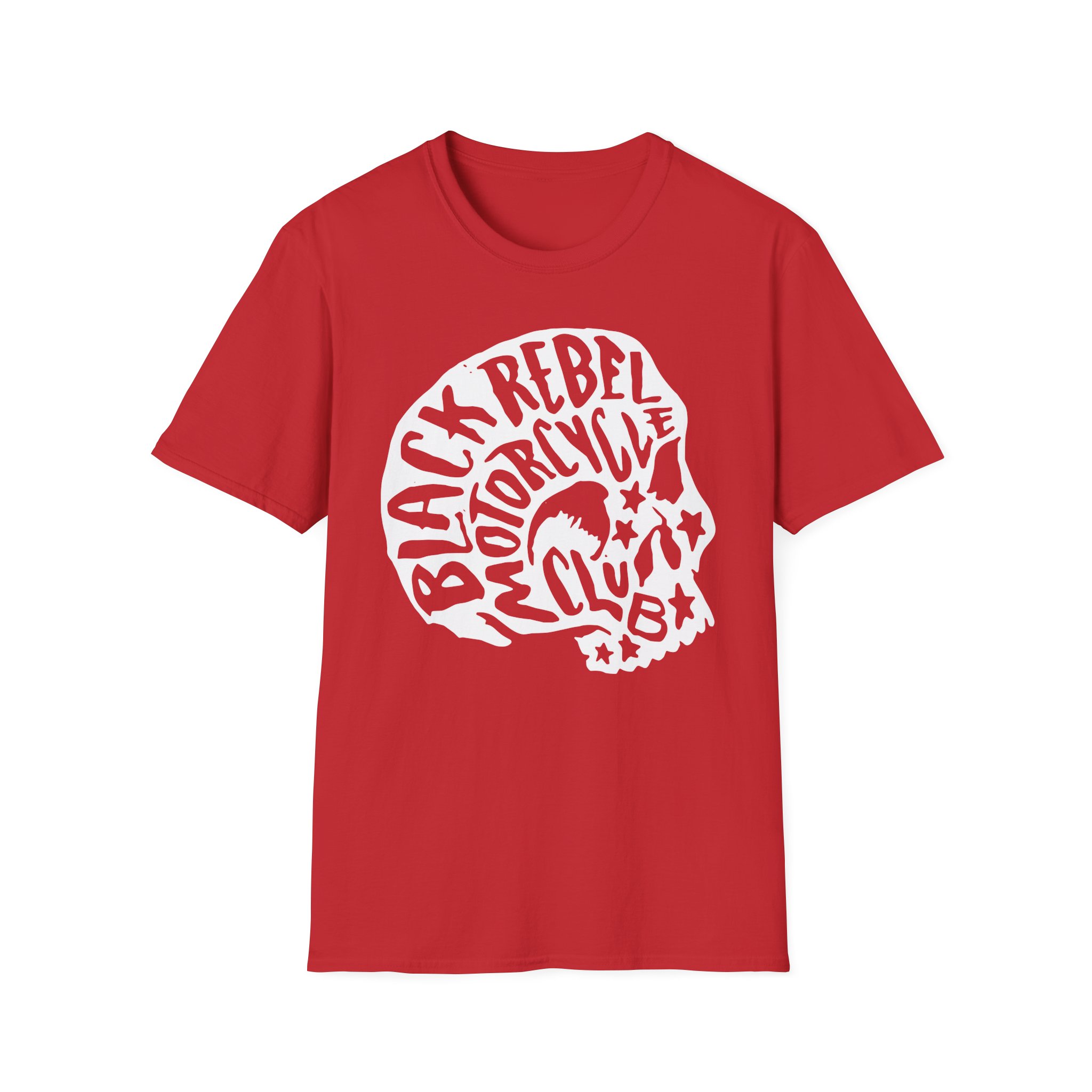 B.R.M.C. SKULL SCRIPT Unisex Softstyle T-Shirt