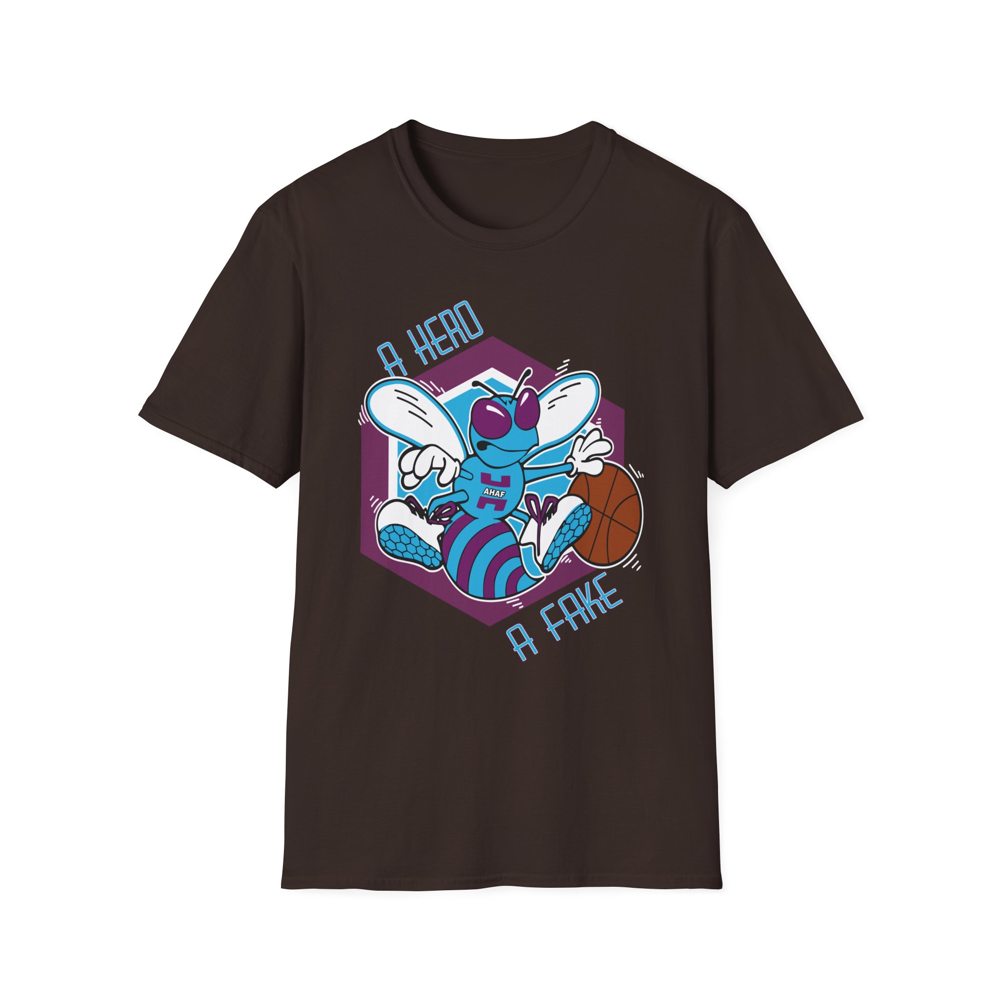 A Hero a Fake Unisex Softstyle T-Shirt