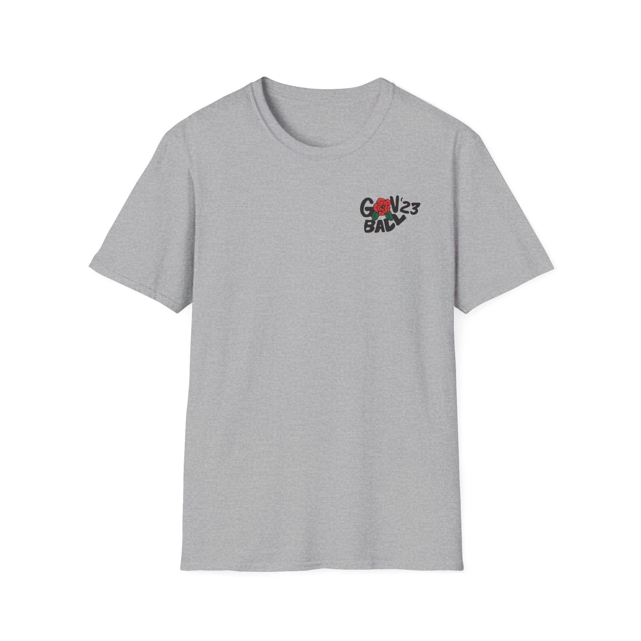Gov Ball Flower Unisex Softstyle T-Shirt