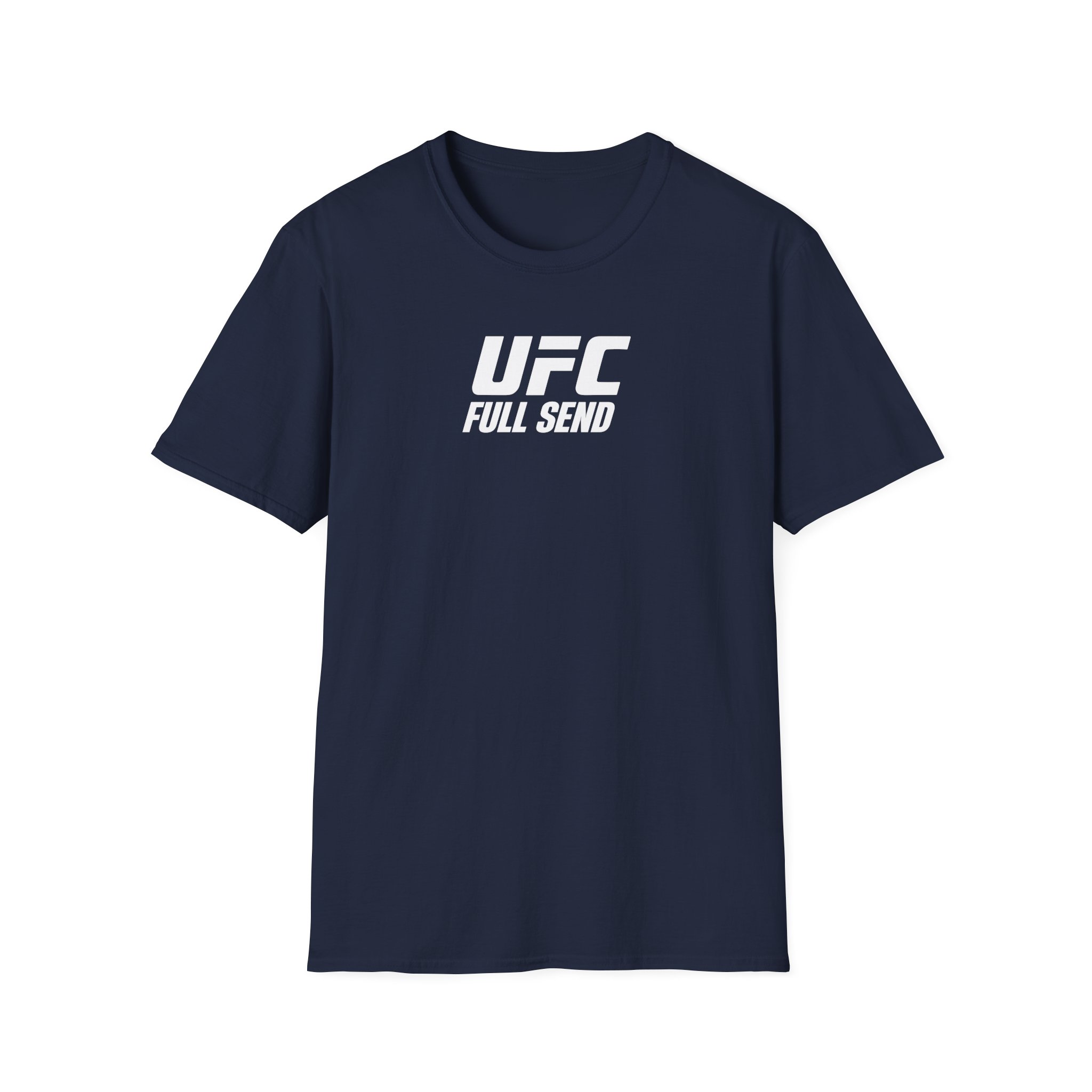 Full Send Ufc La Skyline Unisex Softstyle T-Shirt