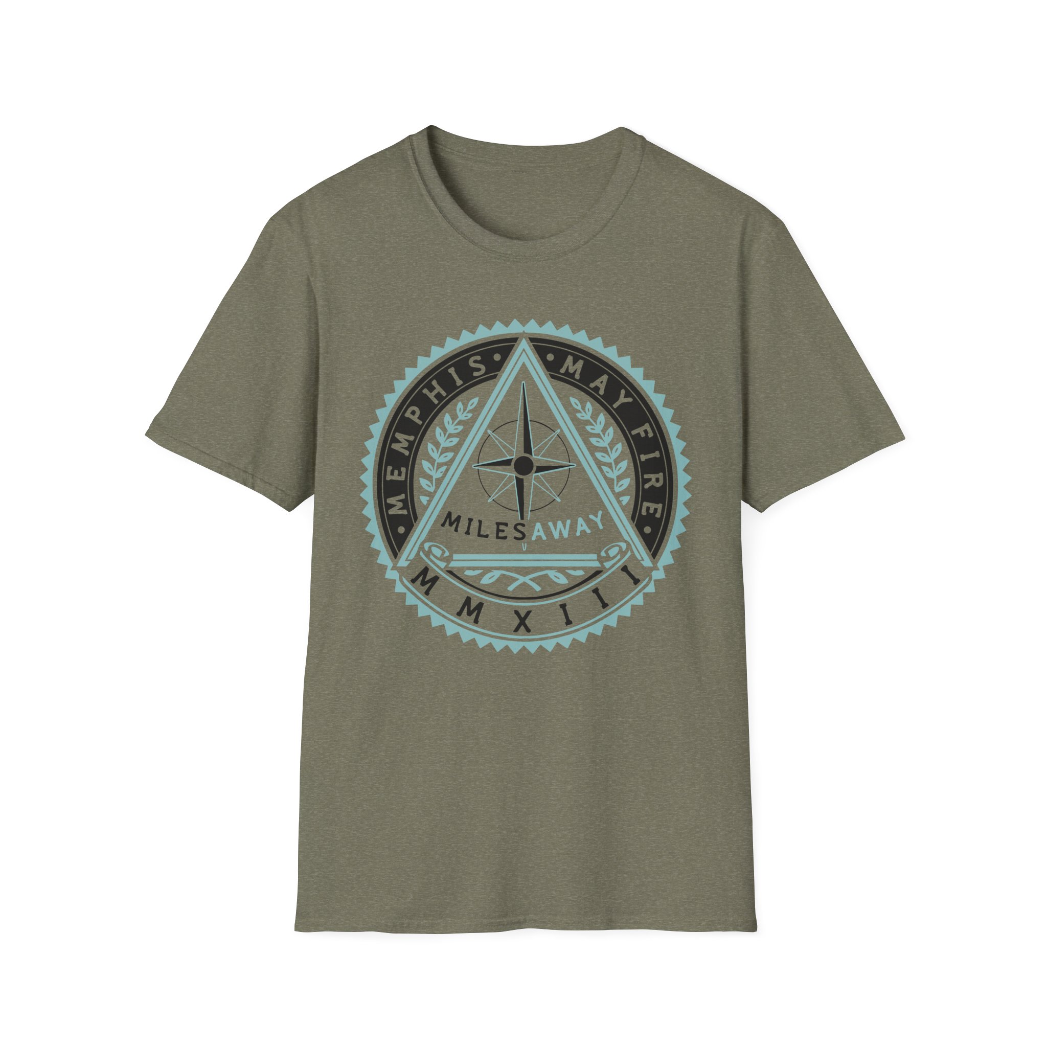 Memphis May Fire Miles Away Unisex Softstyle T-Shirt