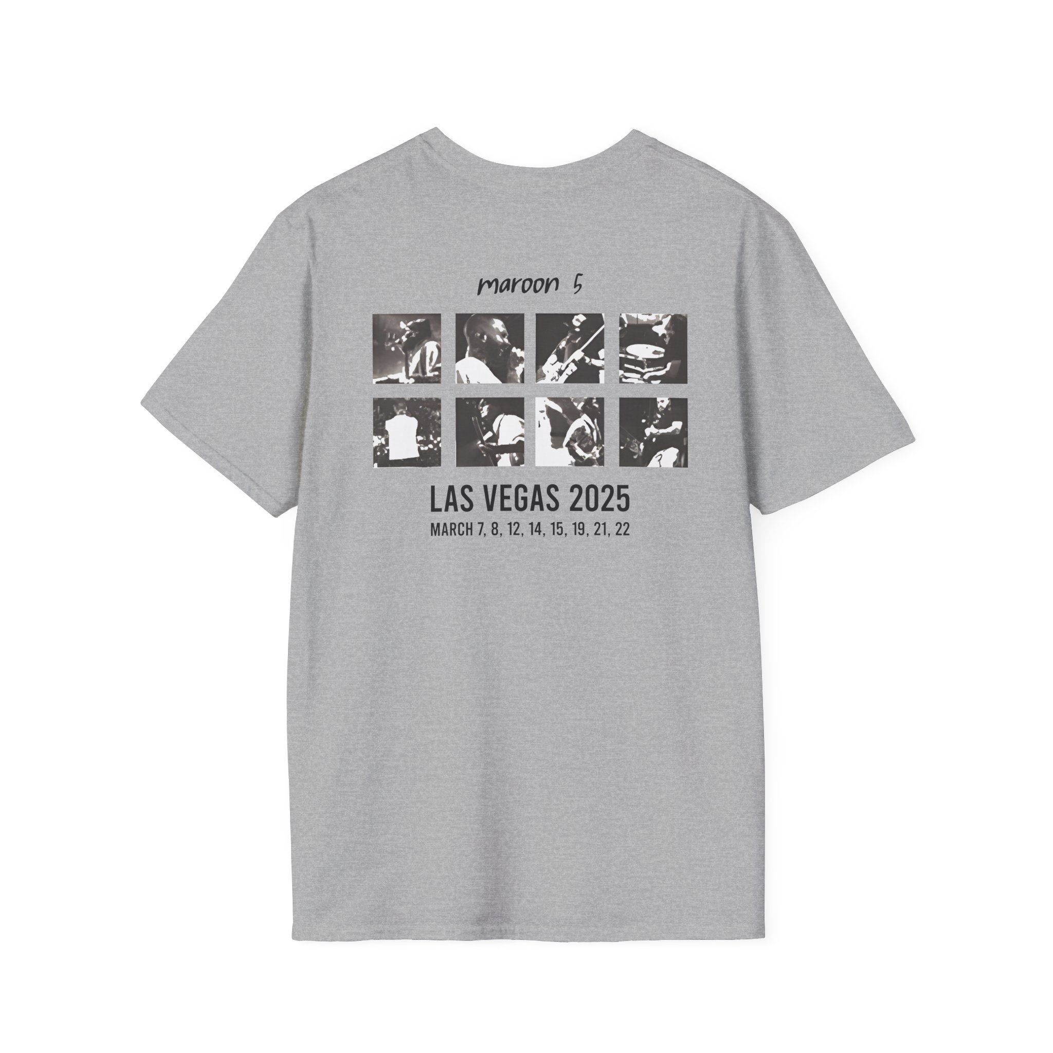 Adam Levine M5LV 2025 Grid Unisex Softstyle T-Shirt