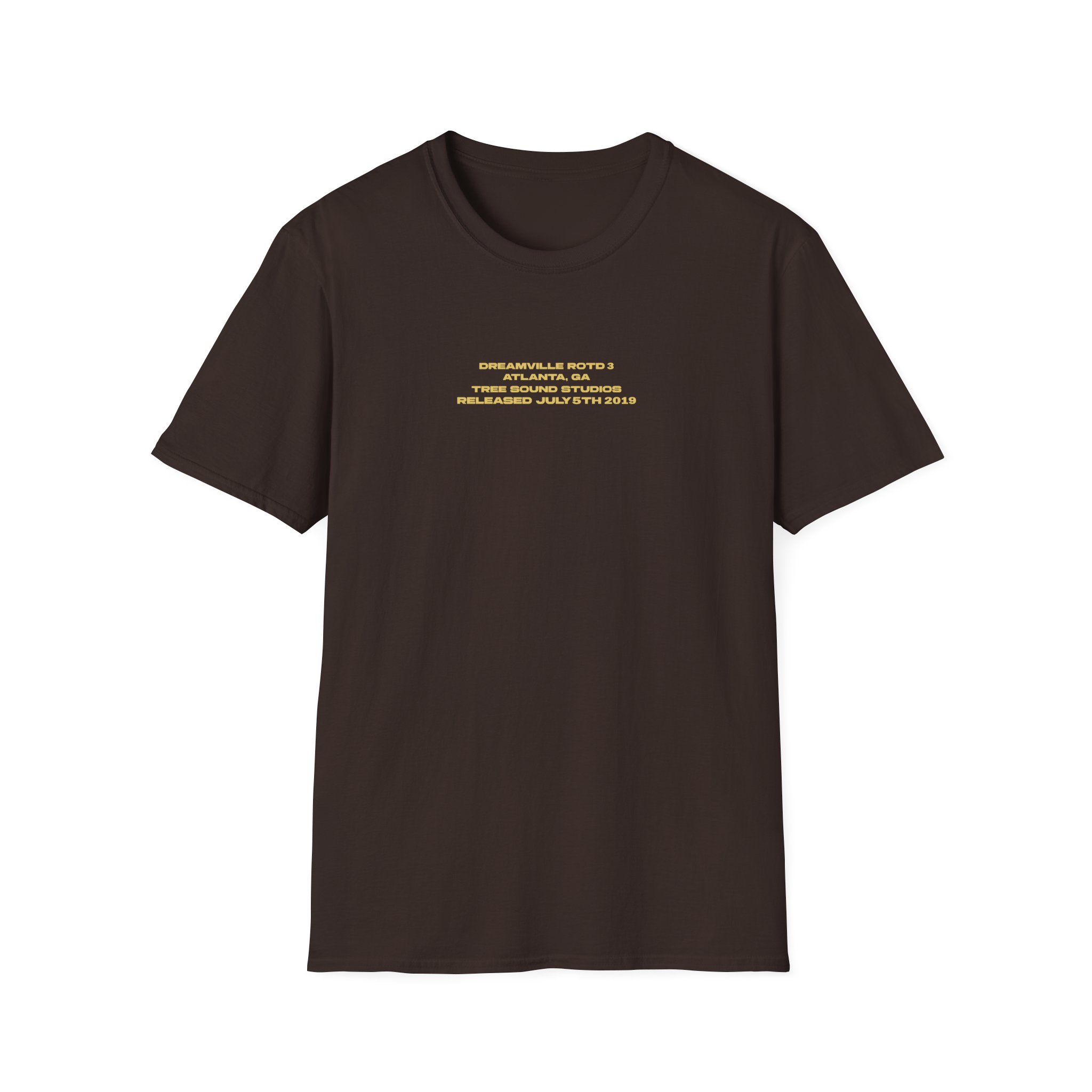 Dreamville ROTD3 5 Year Anniversary Unisex Softstyle T-Shirt
