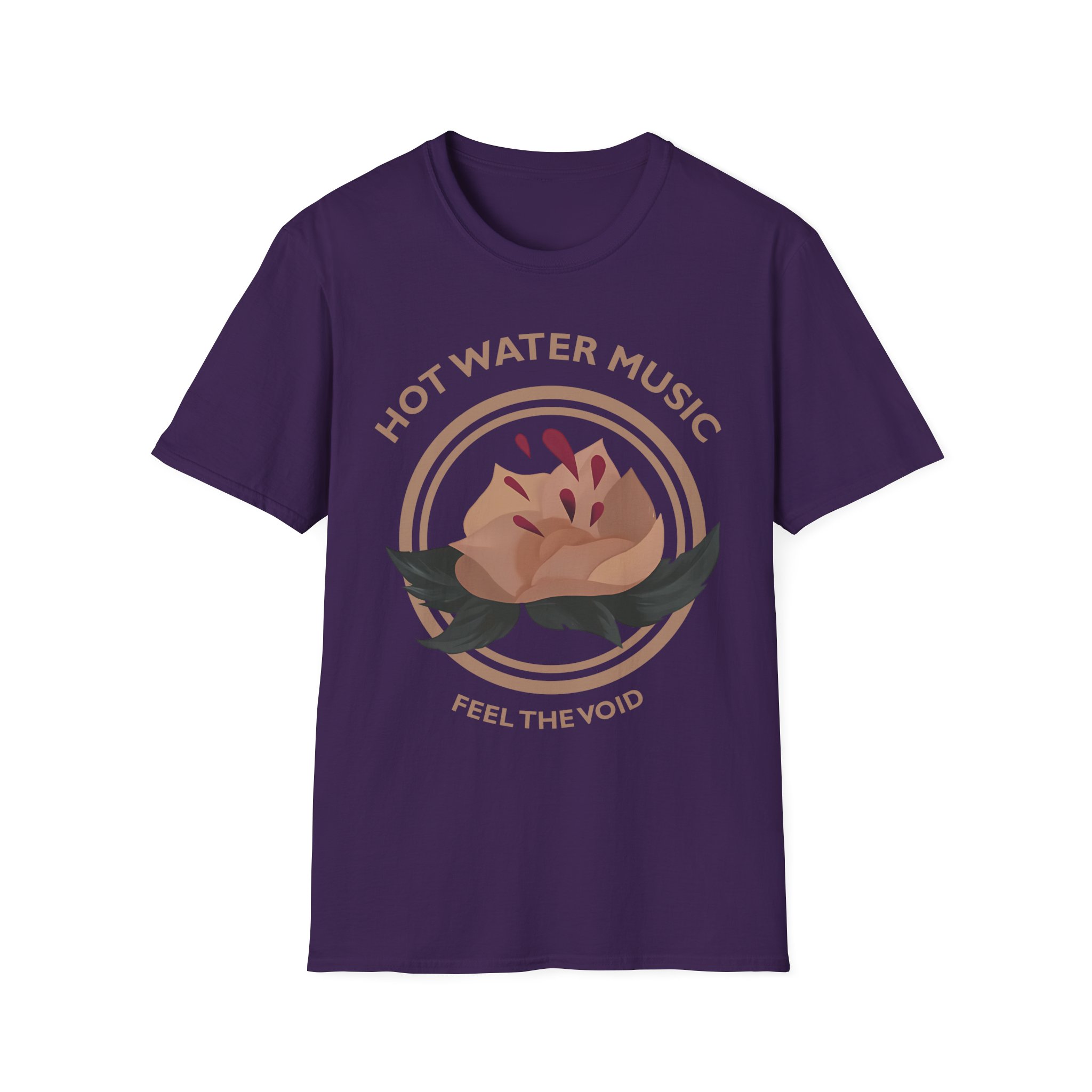 Hot Water Music Feel The Void Unisex Softstyle T-Shirt
