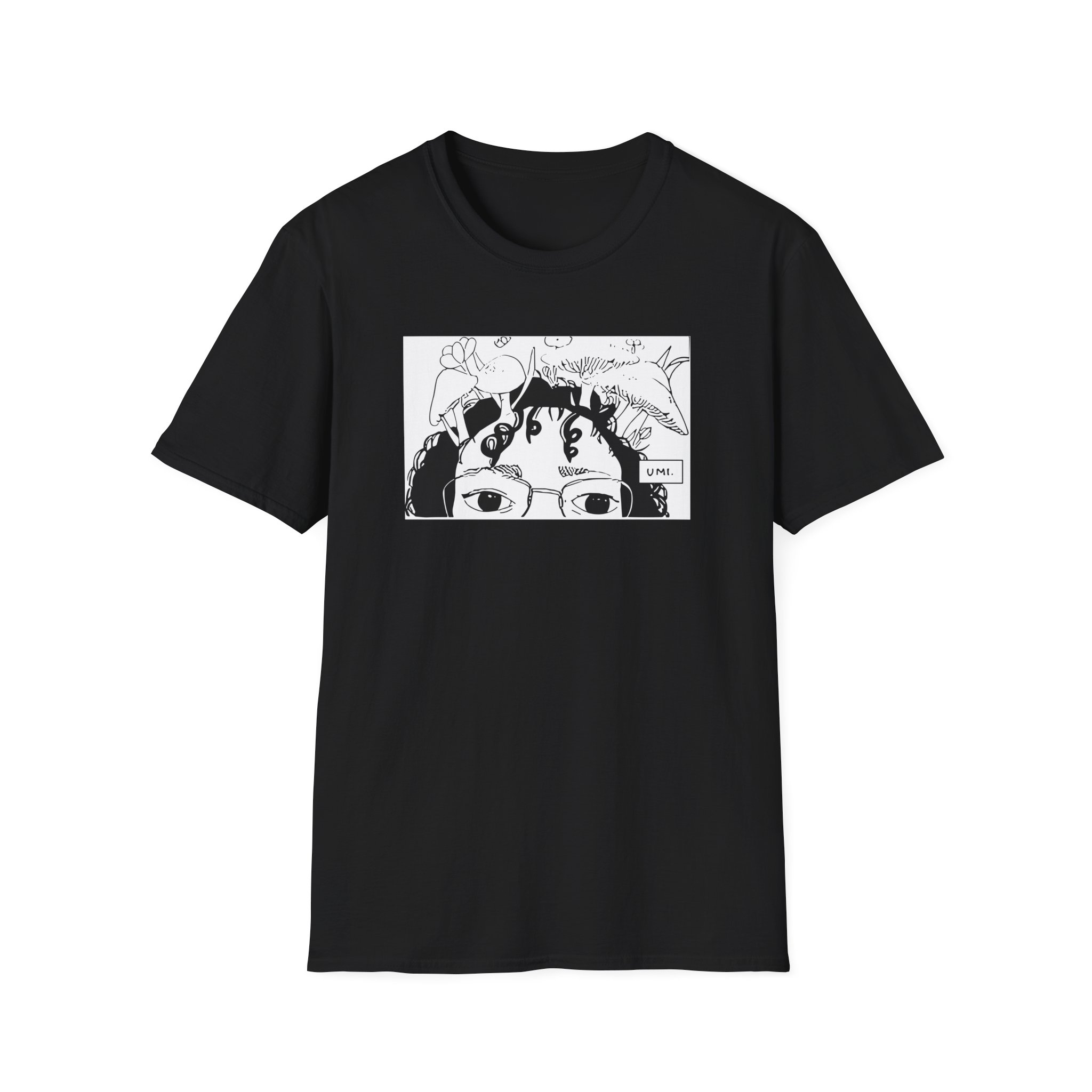 Umi Drawing Unisex Softstyle T-Shirt