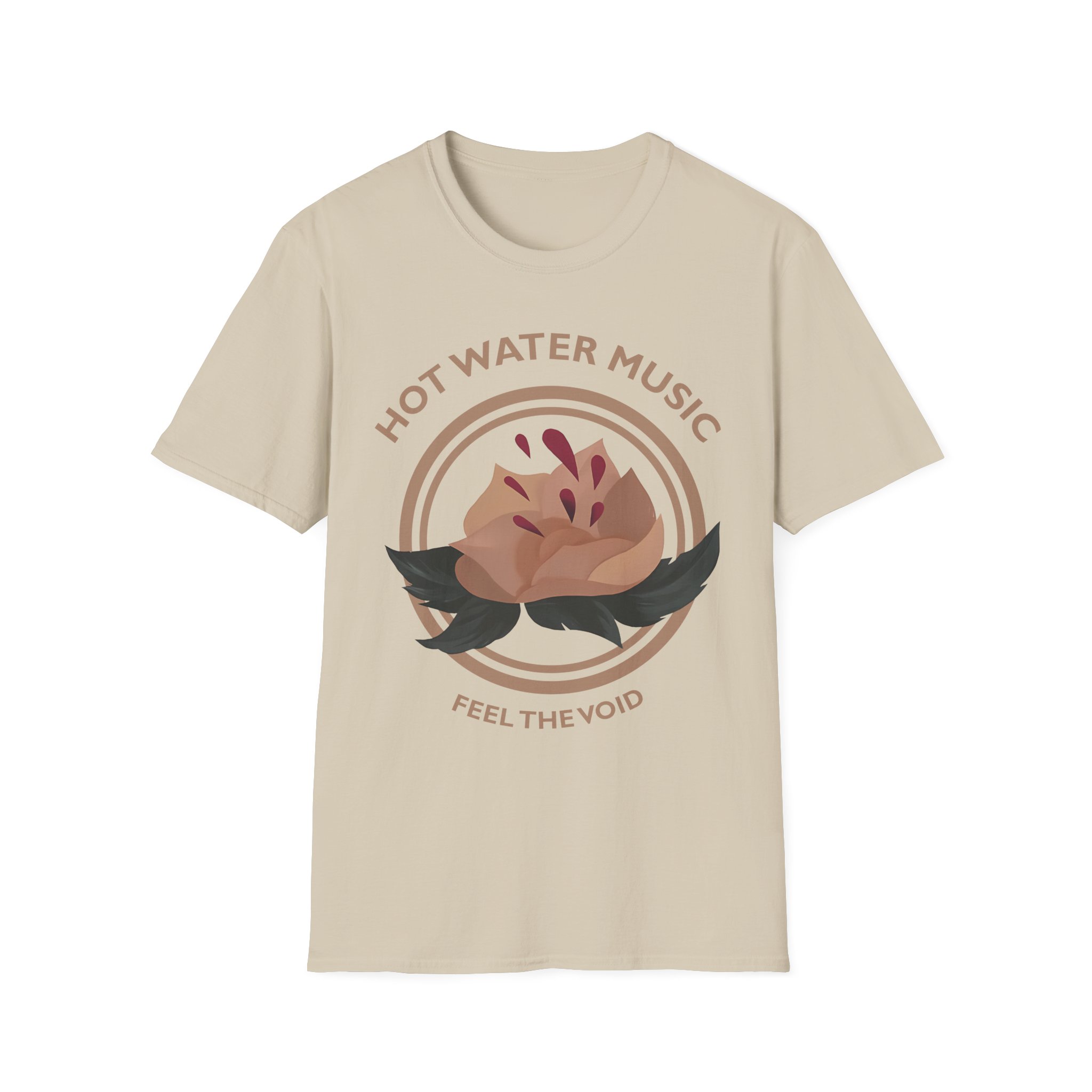 Hot Water Music Feel The Void Unisex Softstyle T-Shirt