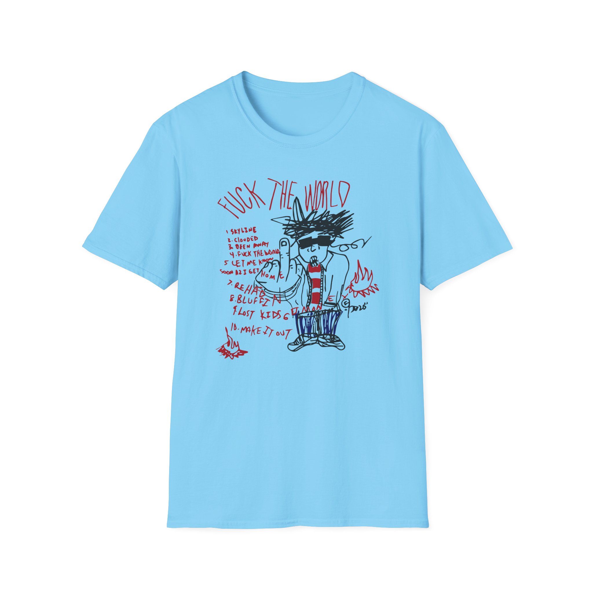 Brent Faiyaz Fuck the World Unisex Softstyle T-Shirt