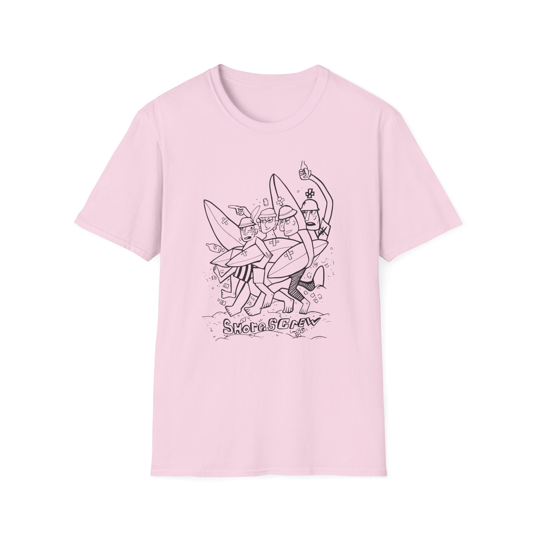 Surf Gang Unisex Softstyle T-Shirt,