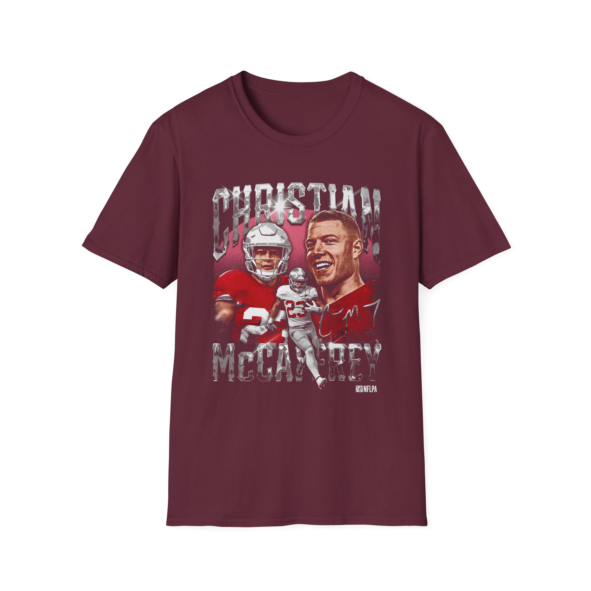 Christian Mccaffrey Vintage Unisex Softstyle T-Shirt
