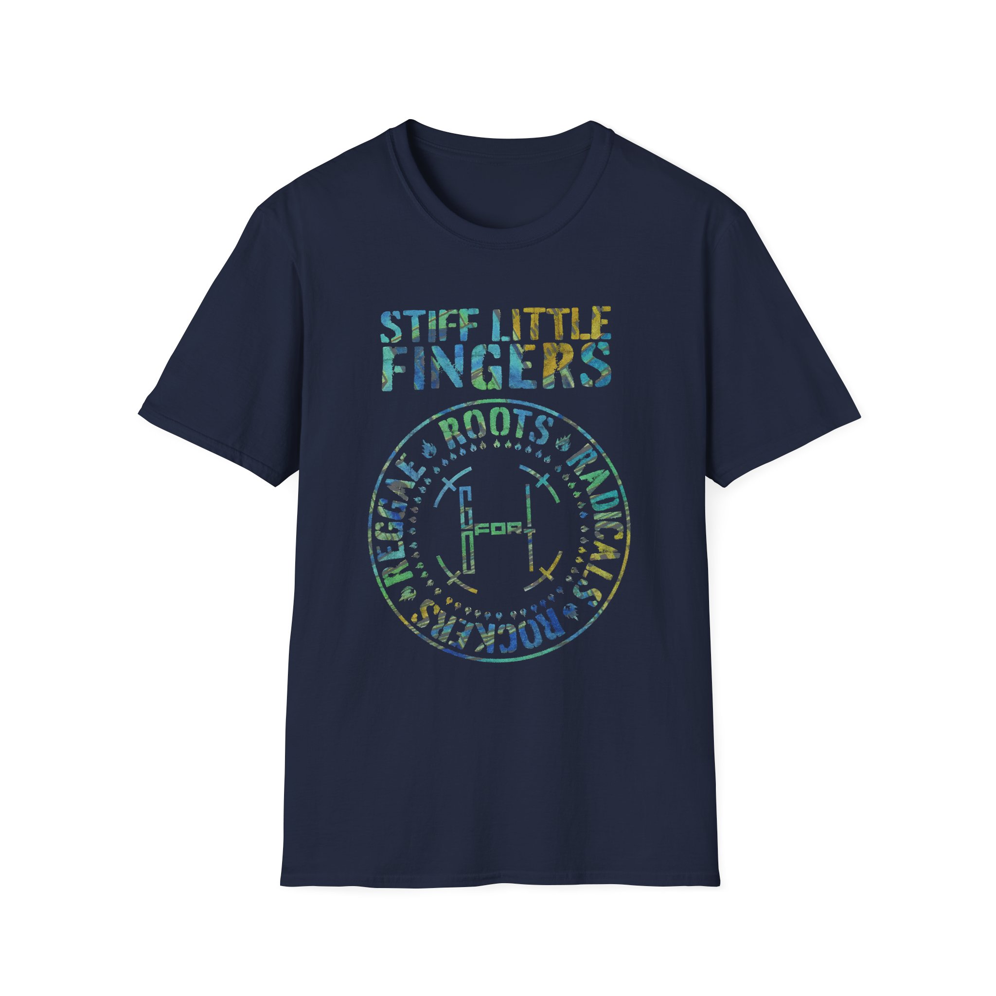Stiff Little Fingers Roots Radicals Unisex Softstyle T-Shirt