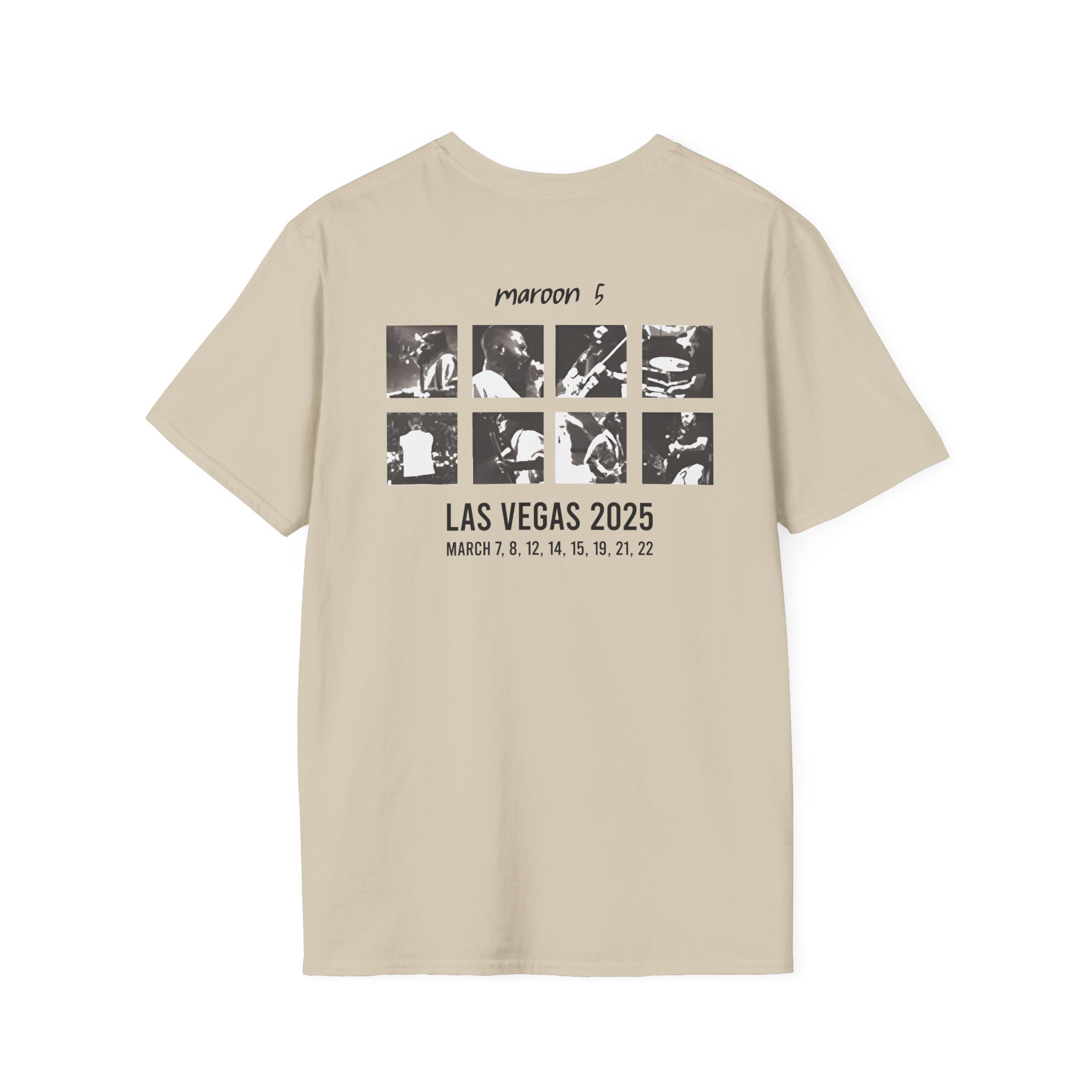 Adam Levine M5LV 2025 Grid Unisex Softstyle T-Shirt