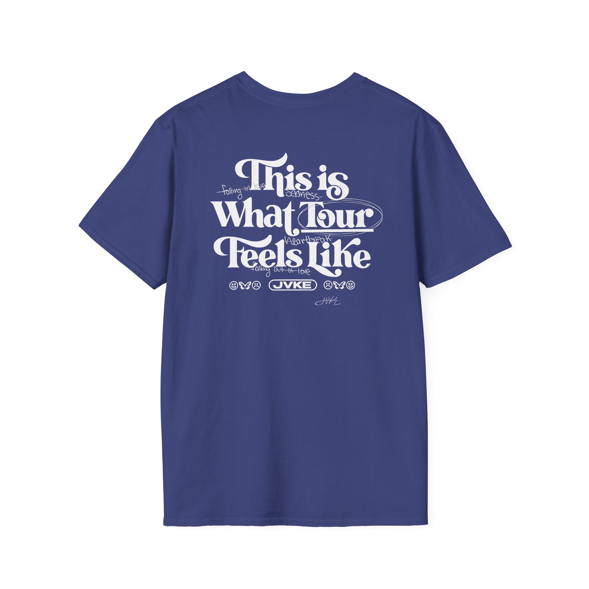 Jvke What Tour Feels Like Unisex Softstyle T-Shirt