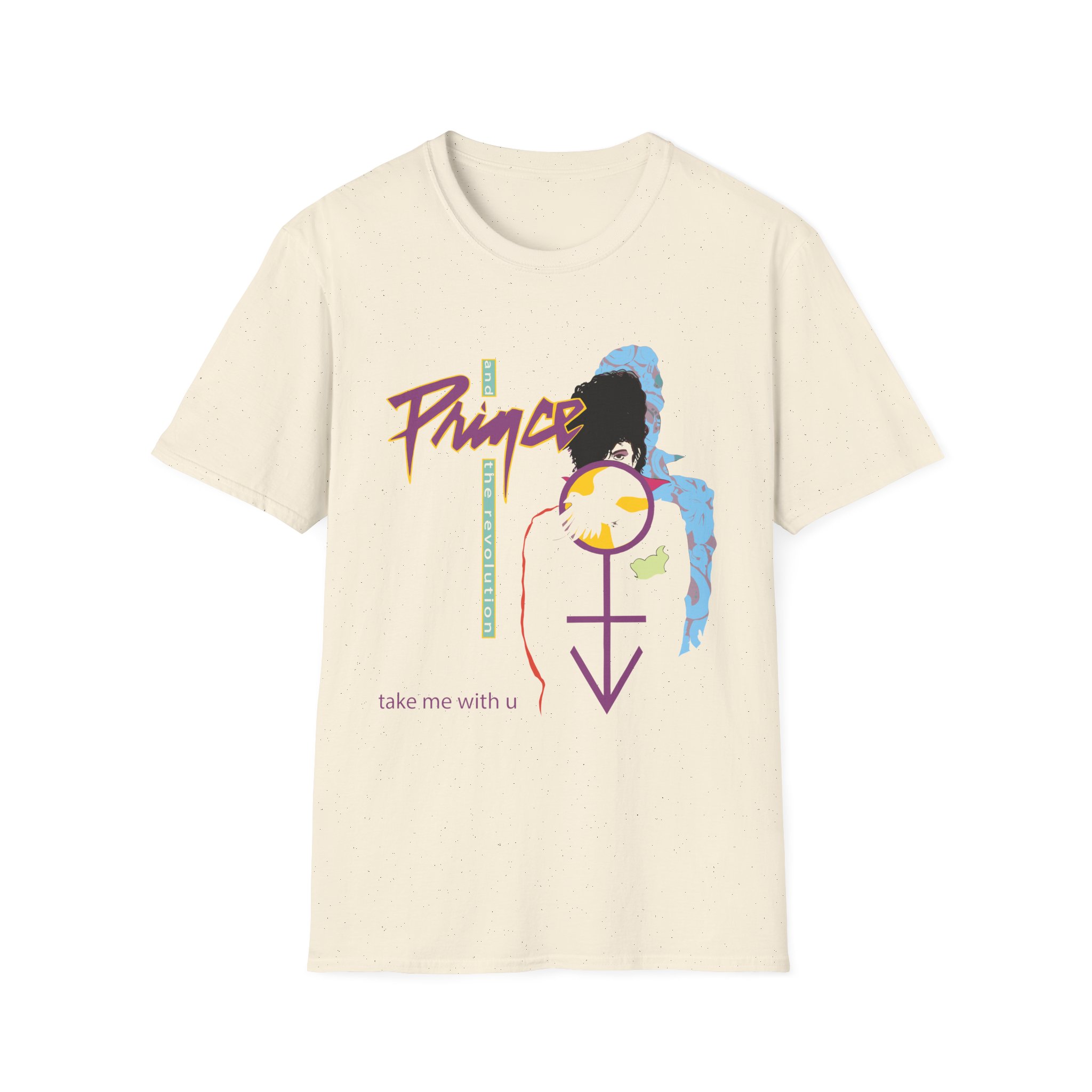 Prince Take Me With U Unisex Softstyle T-Shirt
