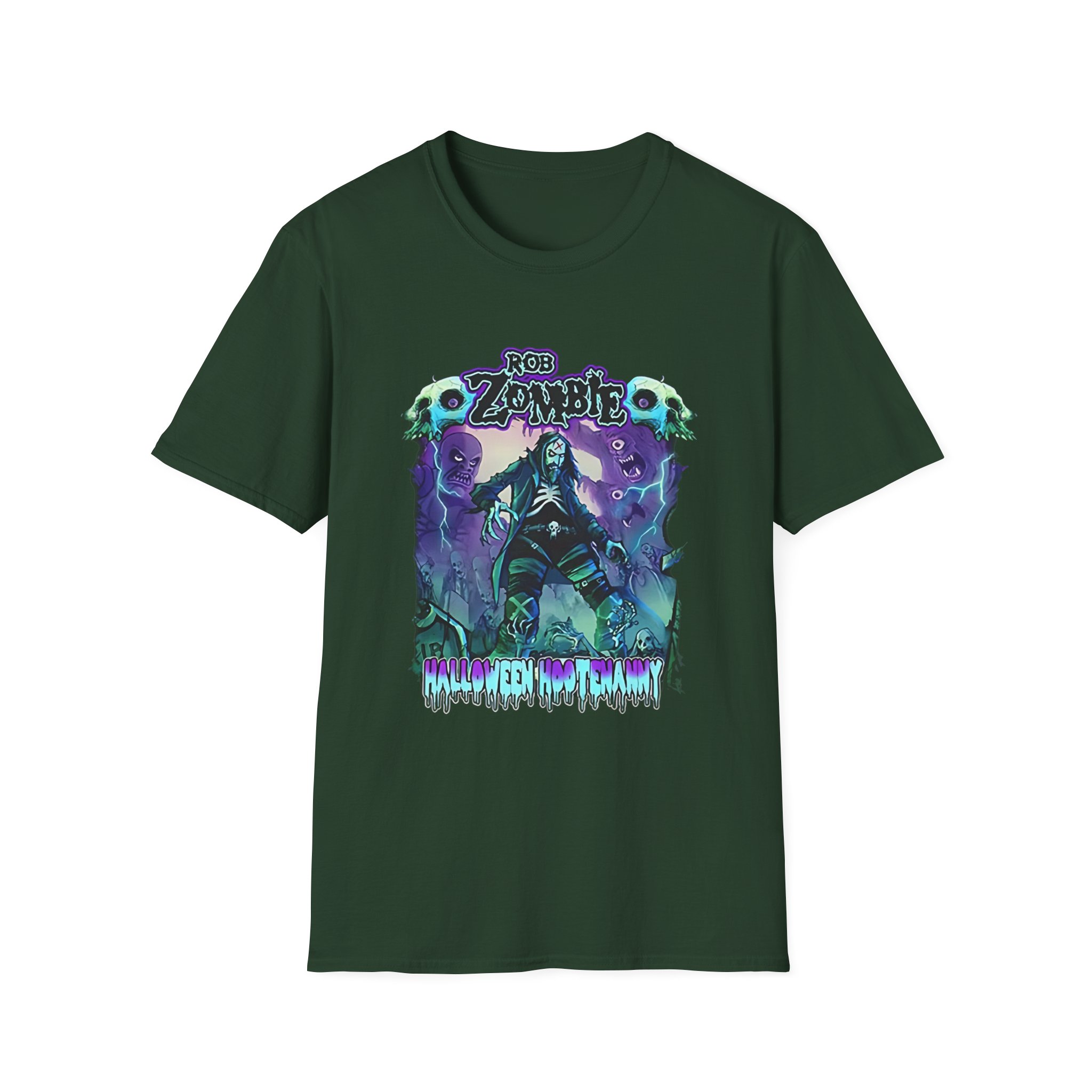Rob Zombie Hootenanny Unisex Softstyle T-Shirt