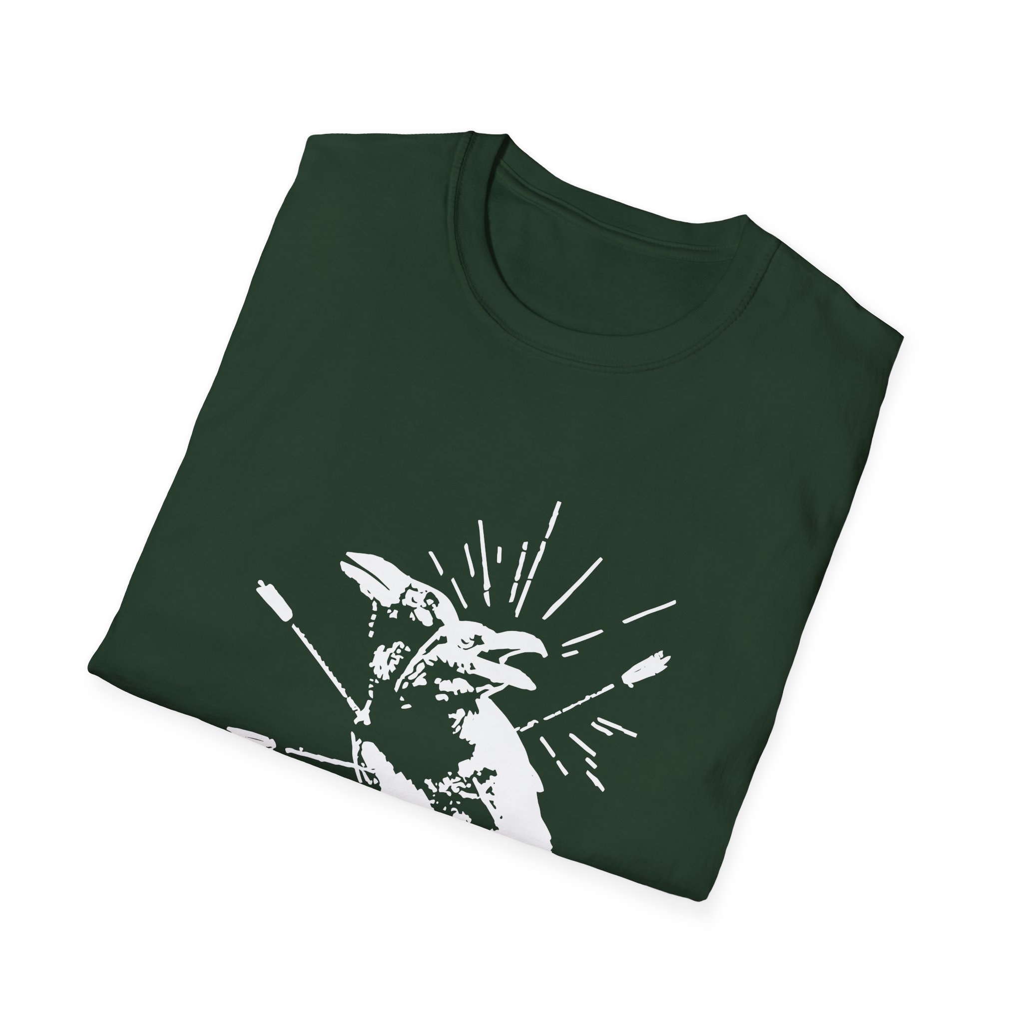 Poppy Coward Birds Unisex Softstyle T-Shirt