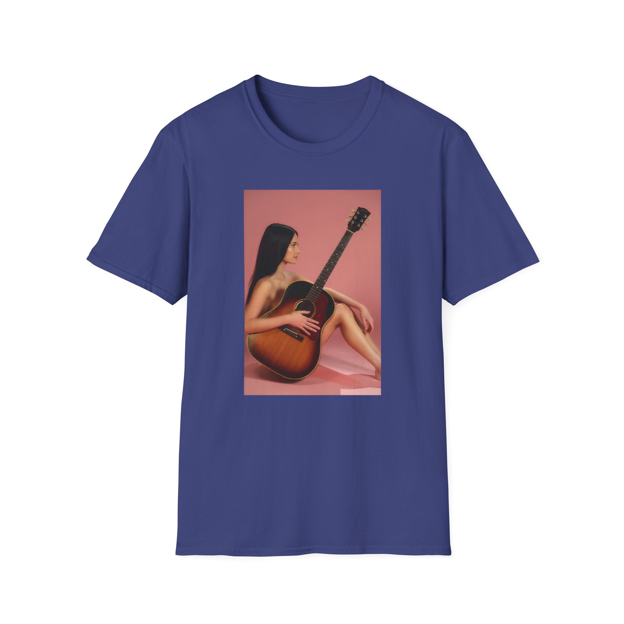 Kacey Musgraves Guitar Photo Unisex Softstyle T-Shirt