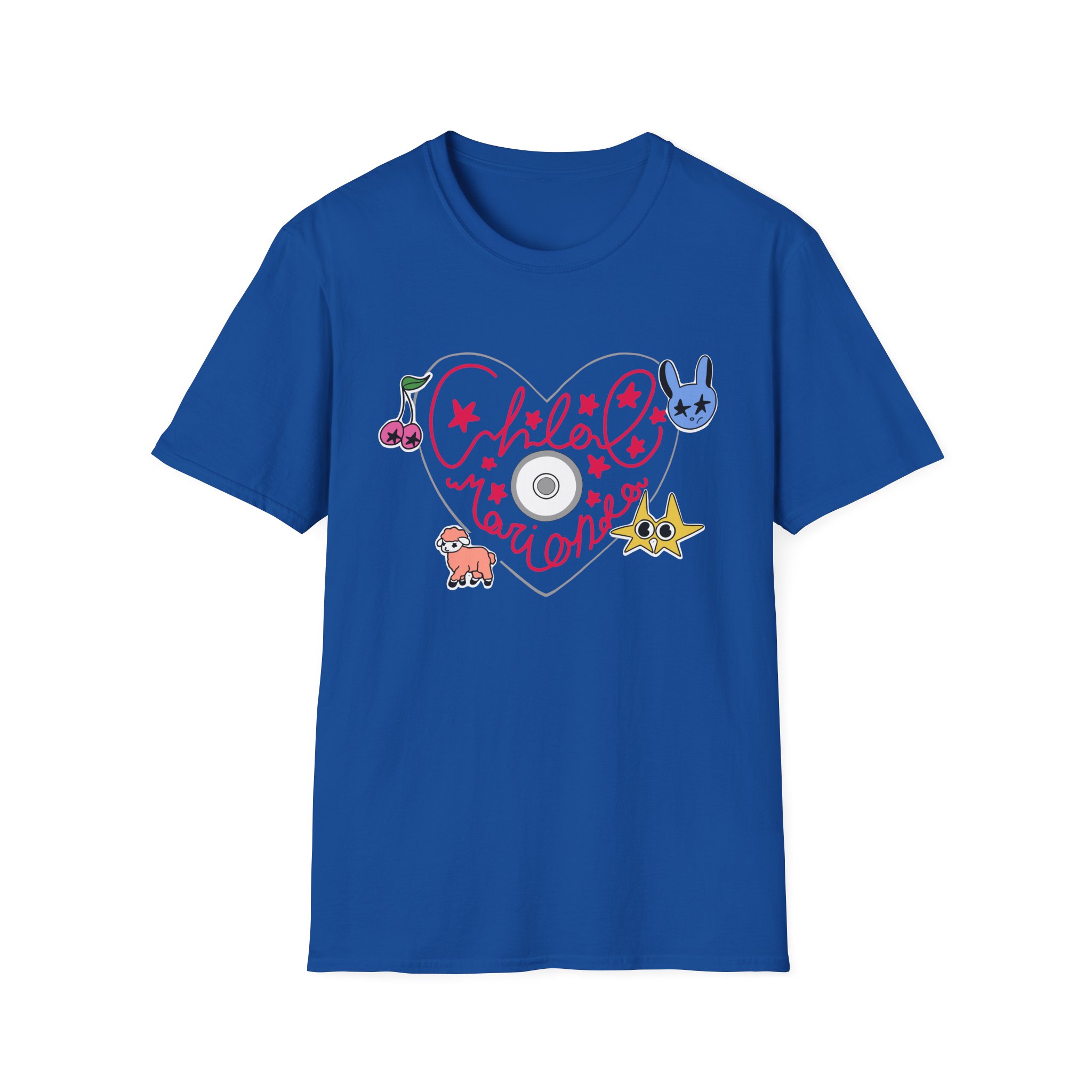 Chloe Moriondo Cd Heart Unisex Softstyle T-Shirt