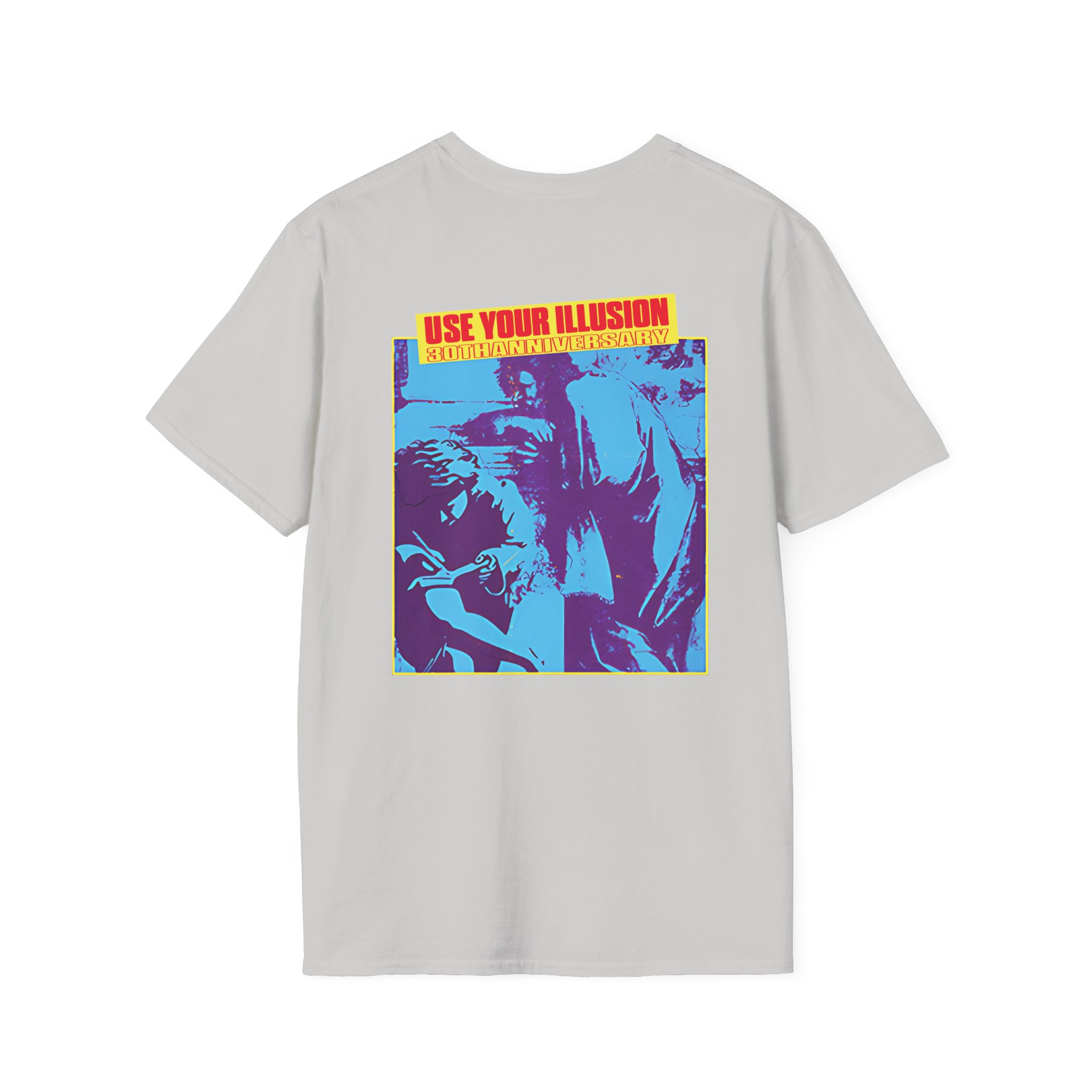 Guns N Roses 30th Anniversary Use Your Illusion Unisex Softstyle T-Shirt