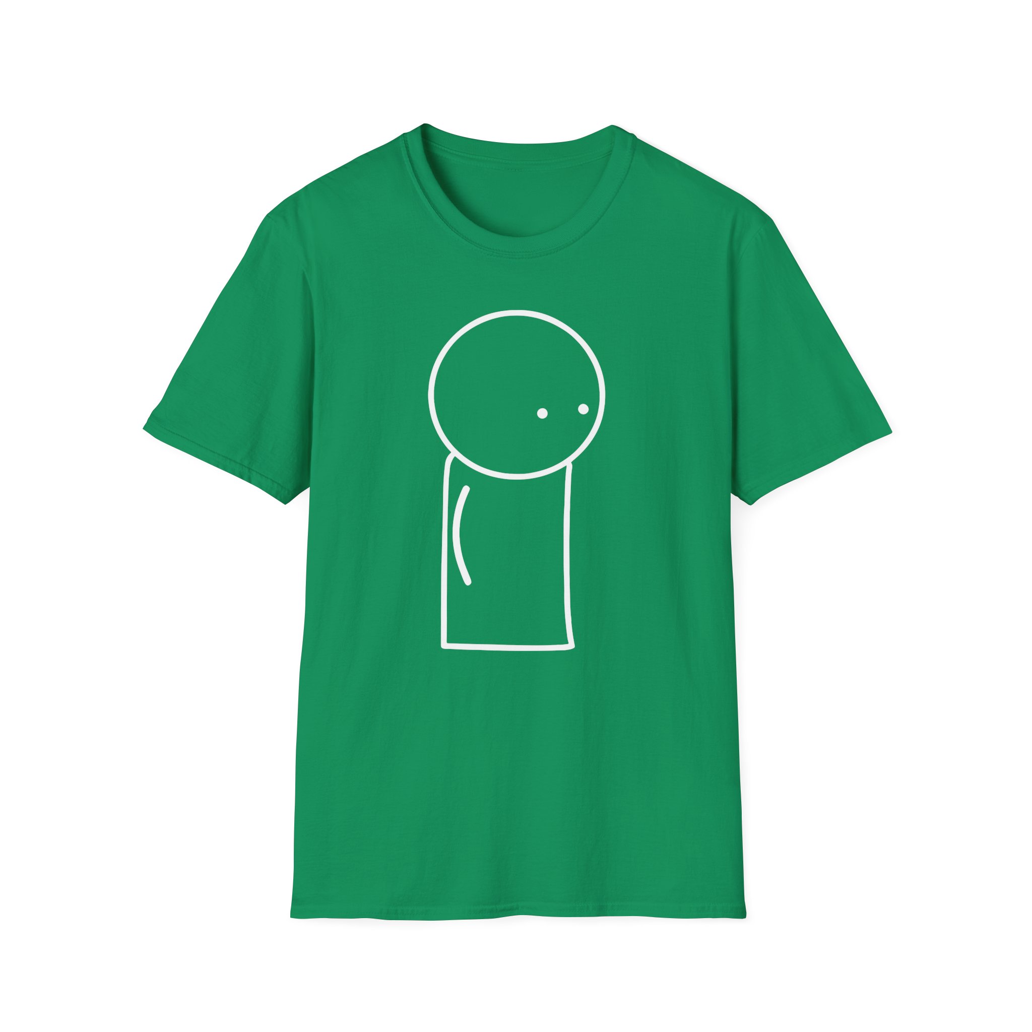 Oversimplified Character Unisex Softstyle T-Shirt