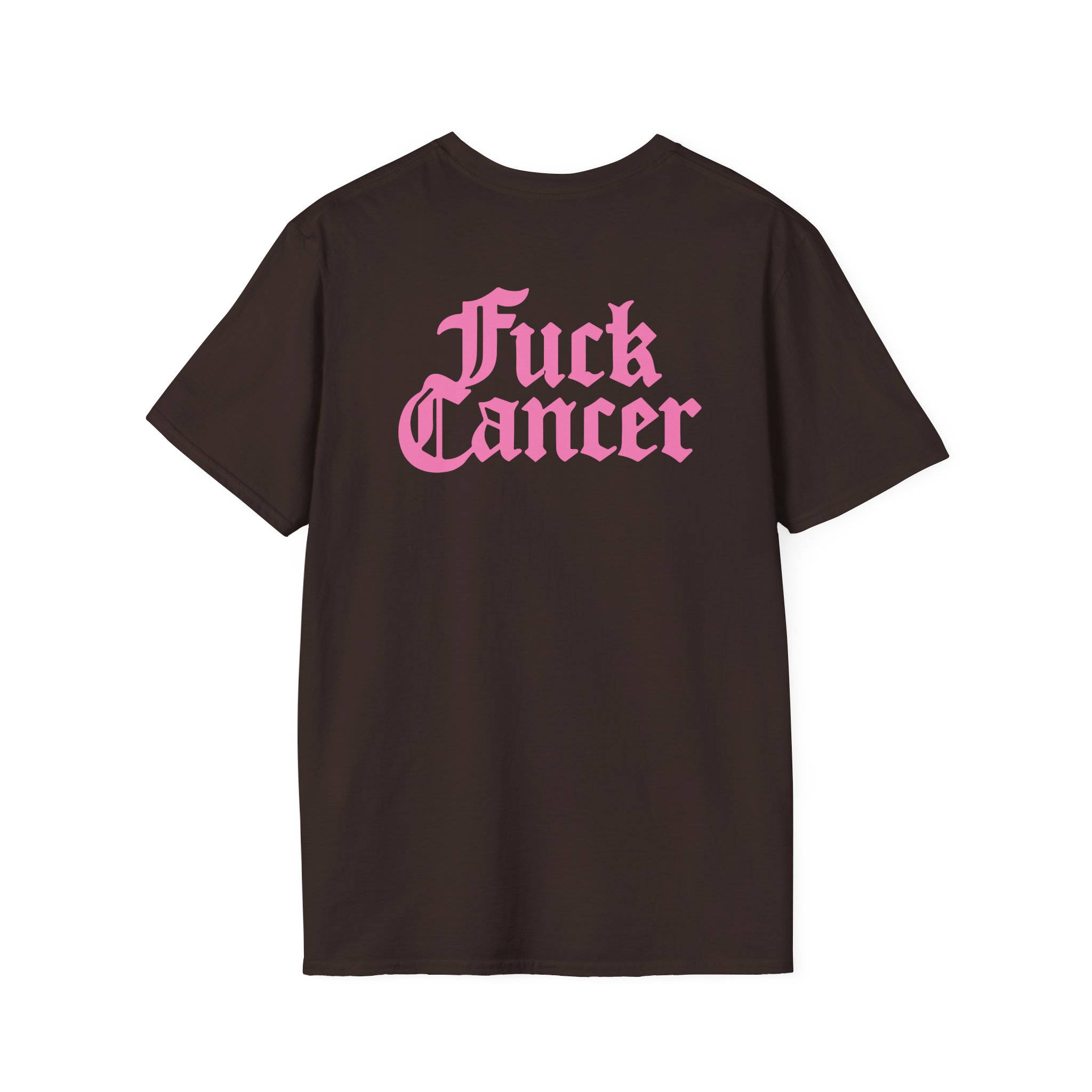 Guns N Roses Fuck Breast Cancer Unisex Softstyle T-Shirt