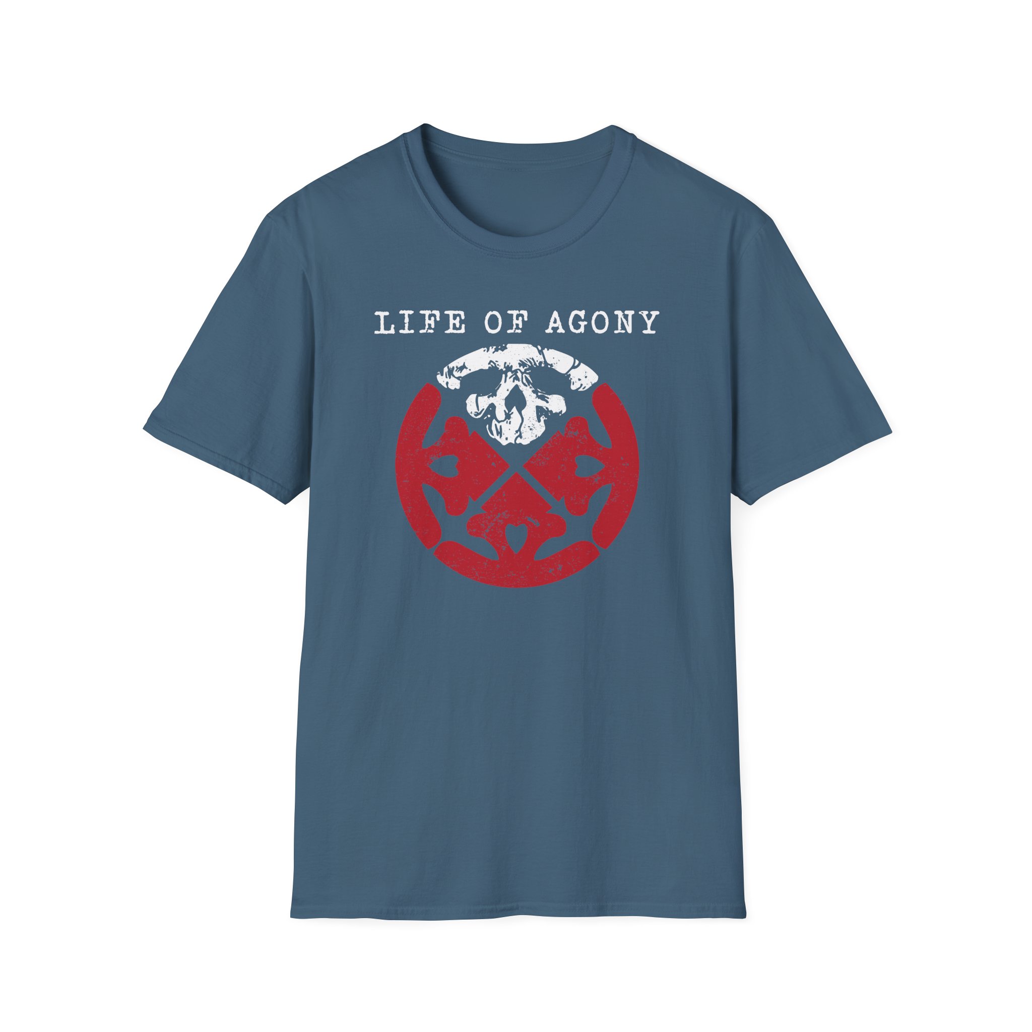 Vtg Life of Agony Band Music Star Unisex Softstyle T-Shirt