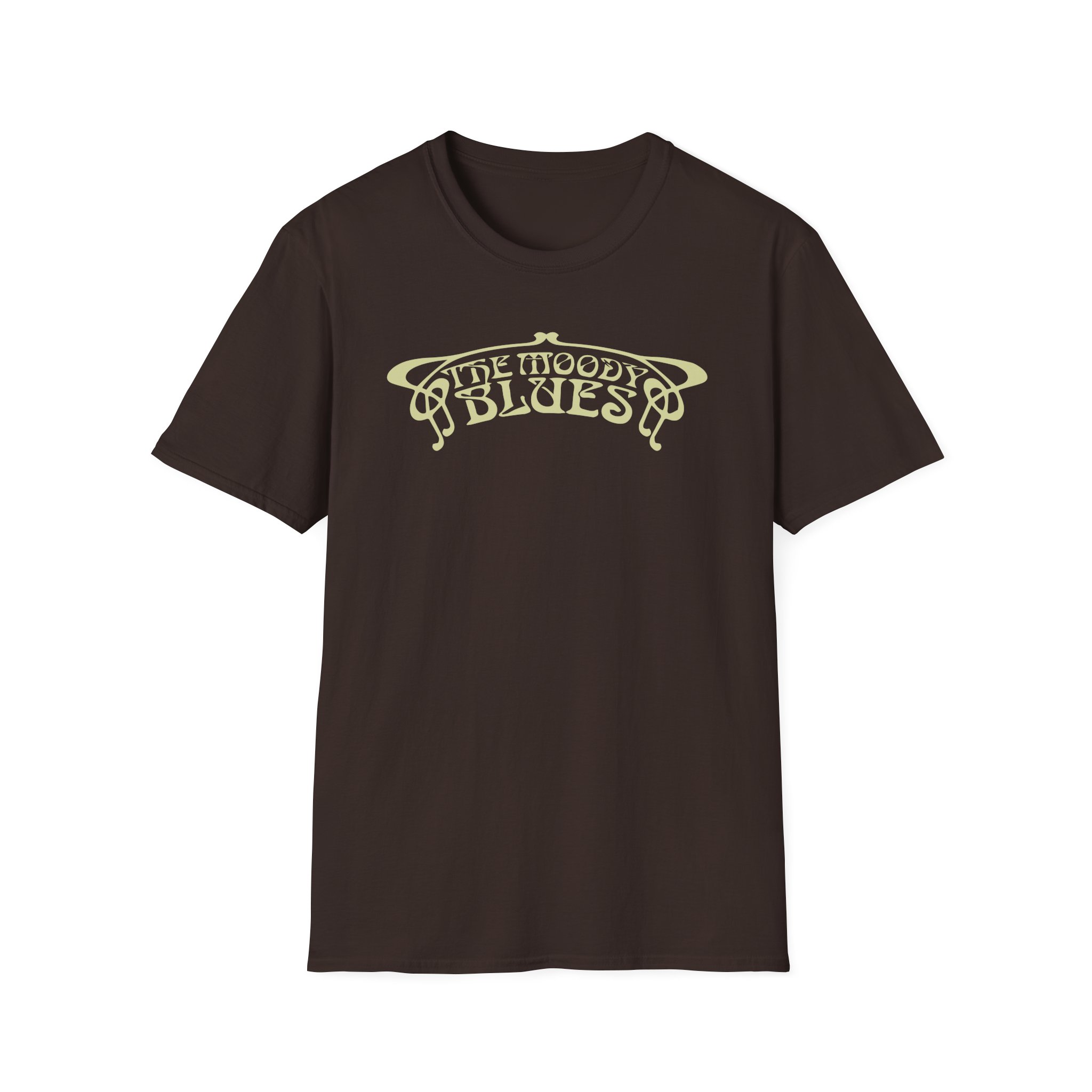 The Moody Blues Distressed Logo Unisex Softstyle T-Shirt