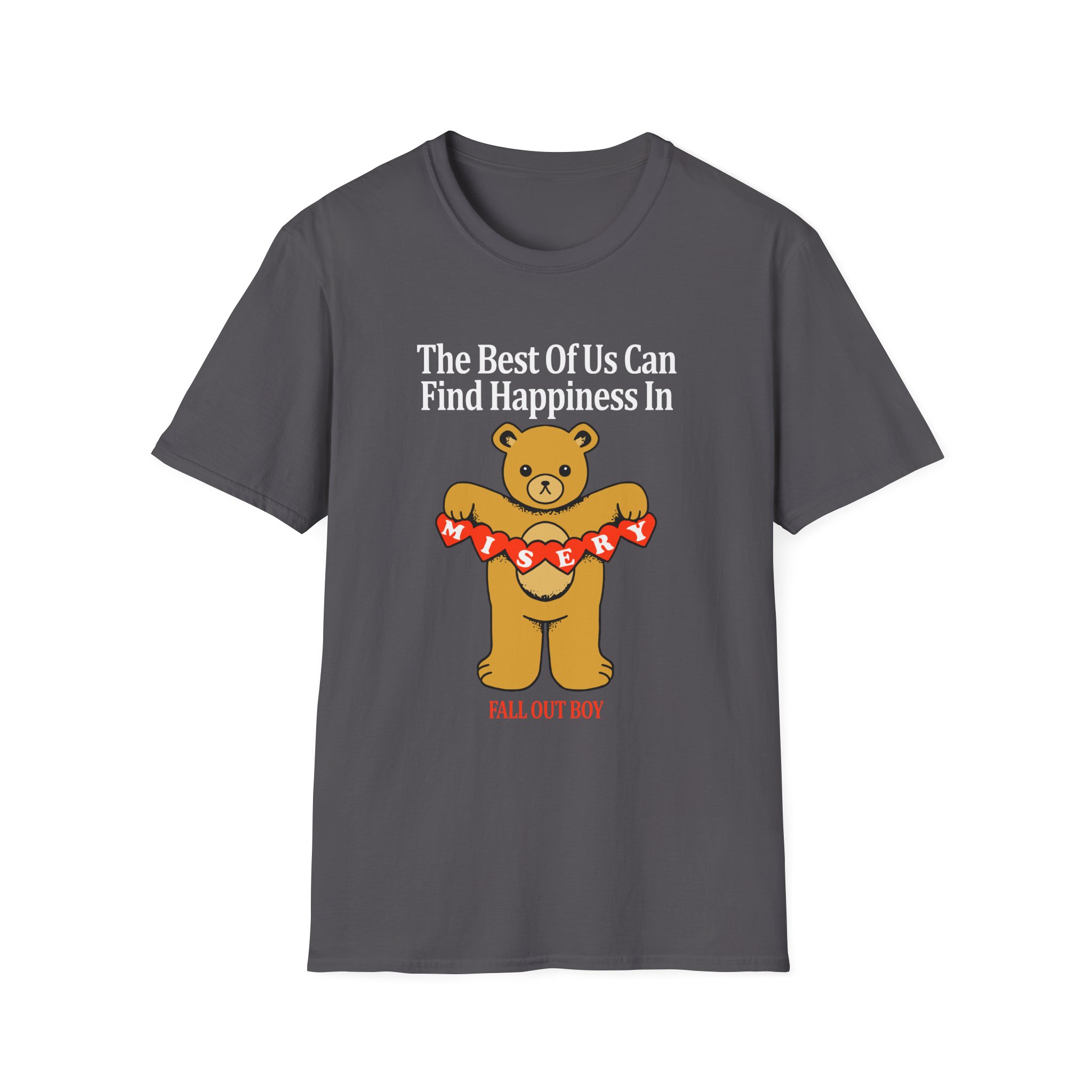 Fall Out Boy Misery Teddy Unisex Softstyle T-Shirt