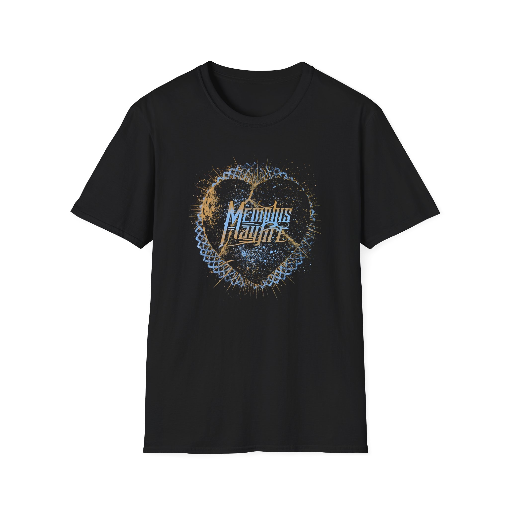 Memphis May Fire Heart Unisex Softstyle T-Shirt