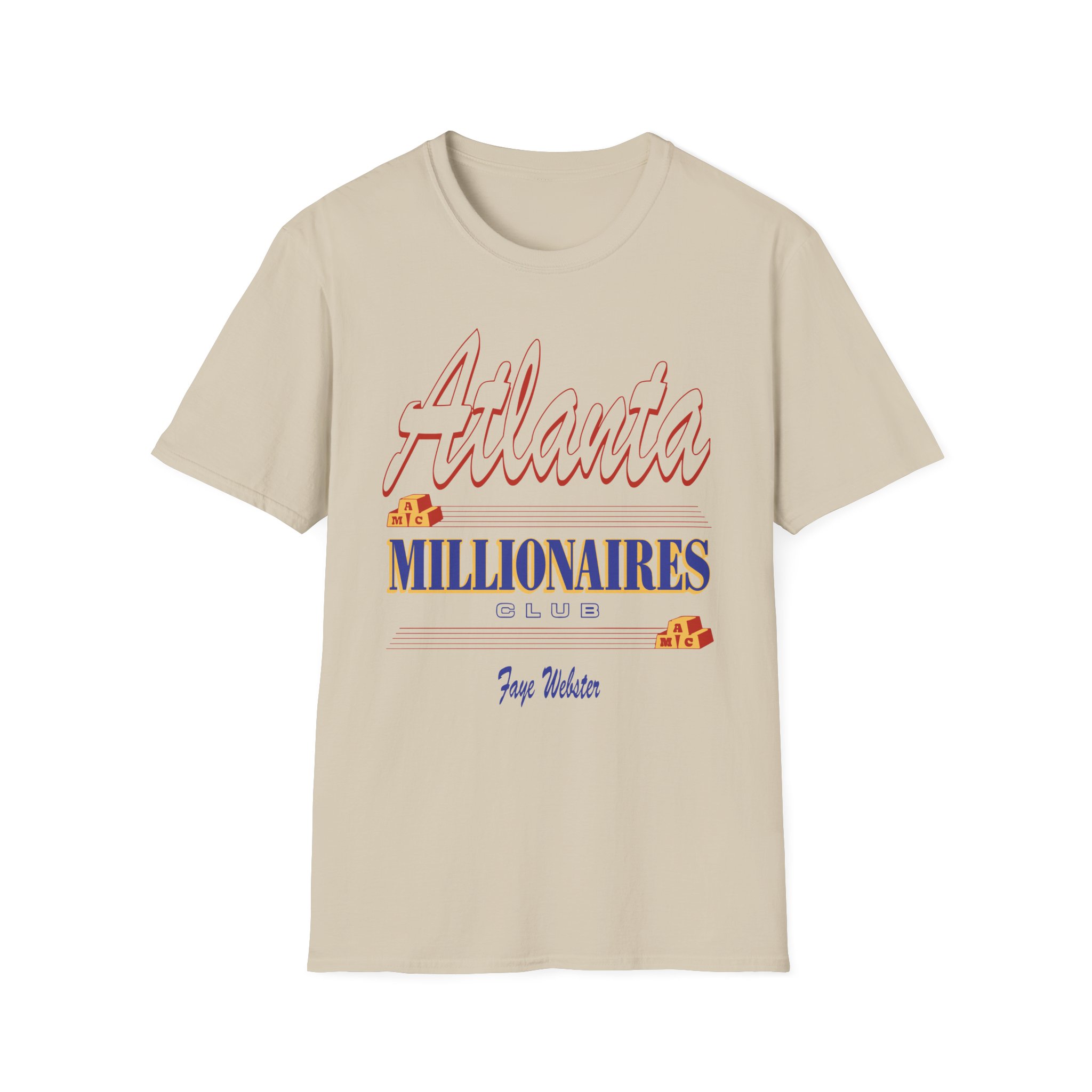 Faye Webster Atlanta Millionaires Club Unisex Softstyle T-Shirt