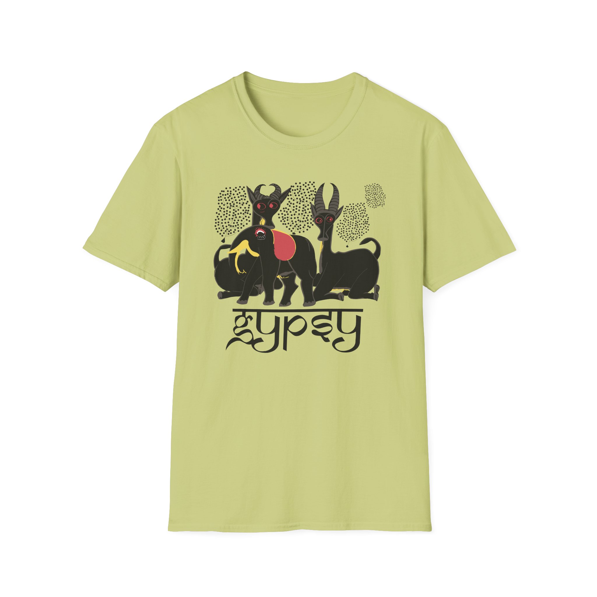Gypsy Music For Animals Unisex Softstyle T-Shirt