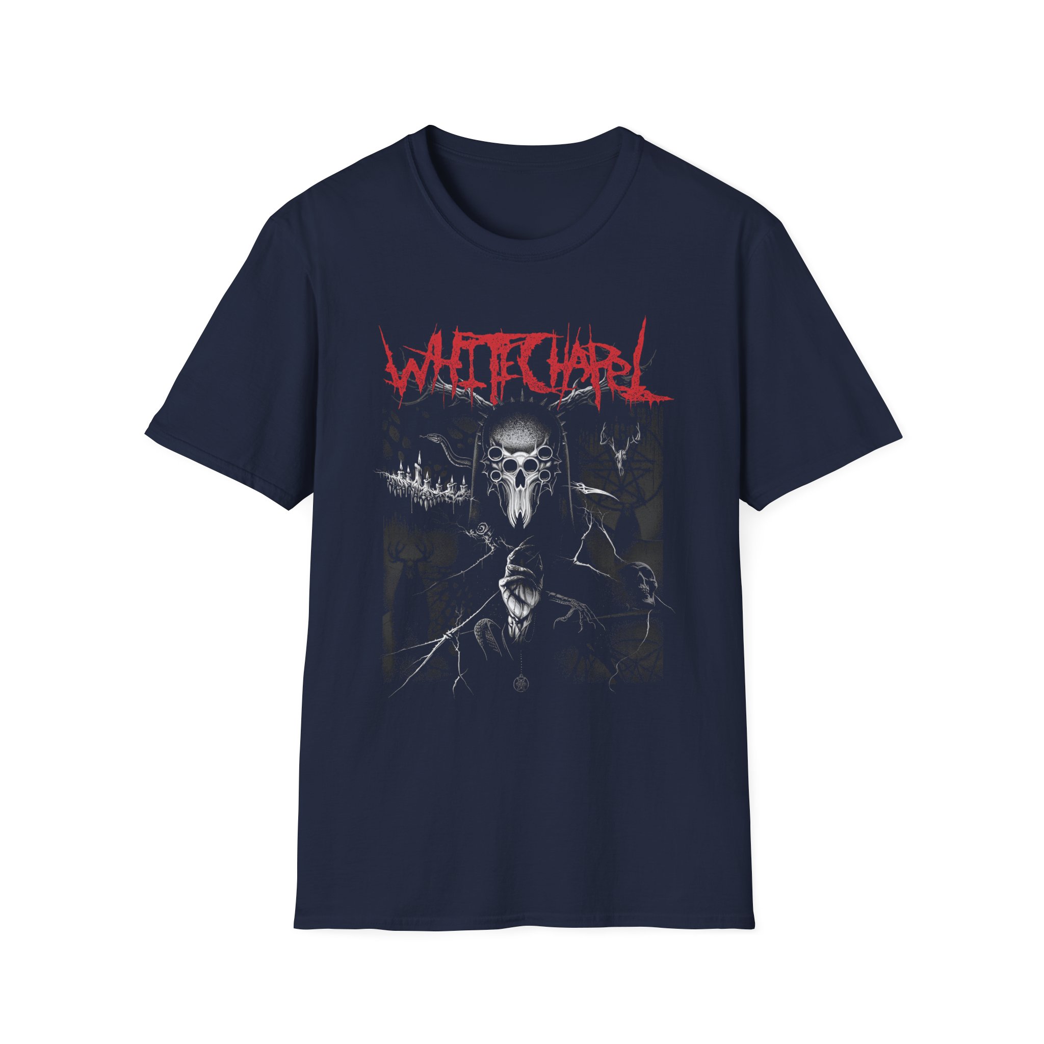 Whitechapel Cult Leader Unisex Softstyle T-Shirt