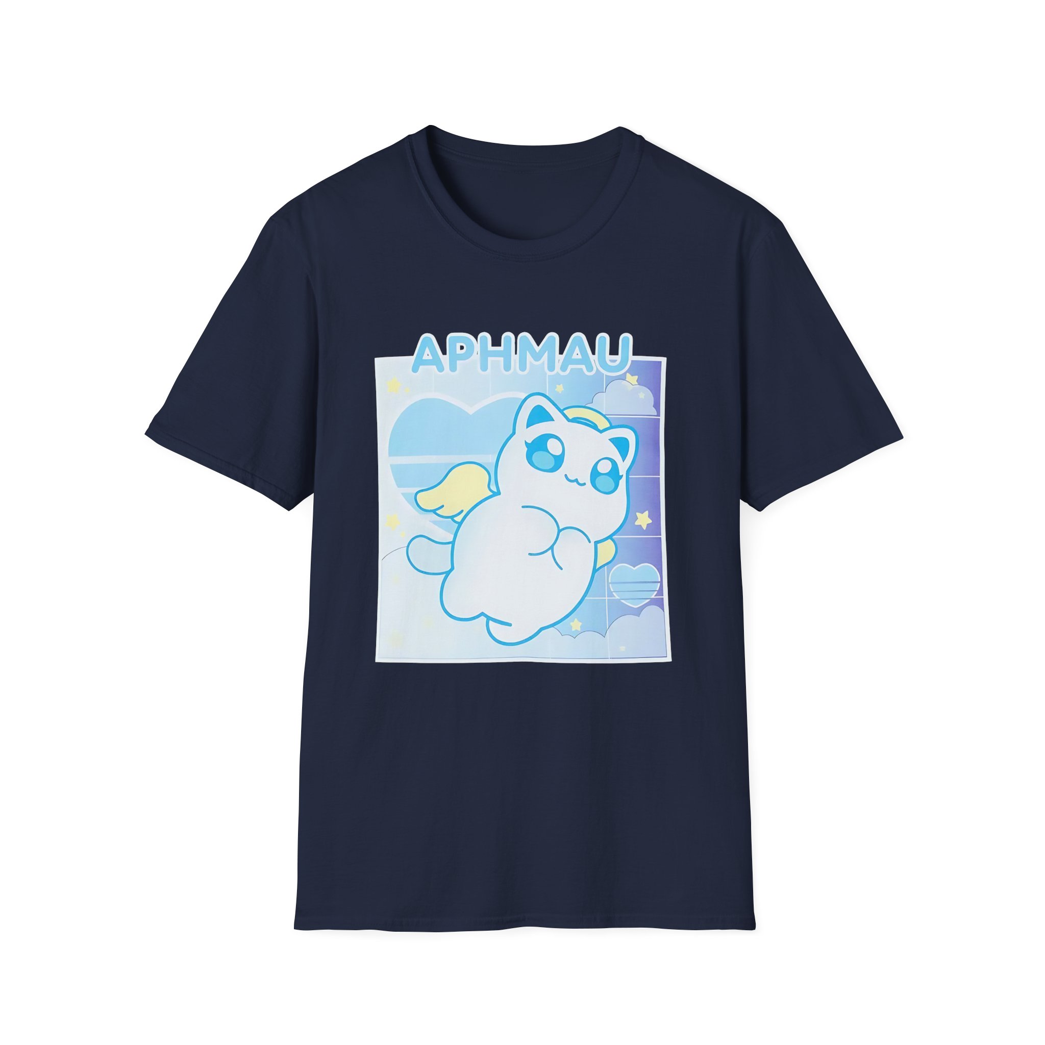 Aphmau Angel Cat Unisex Softstyle T-Shirt