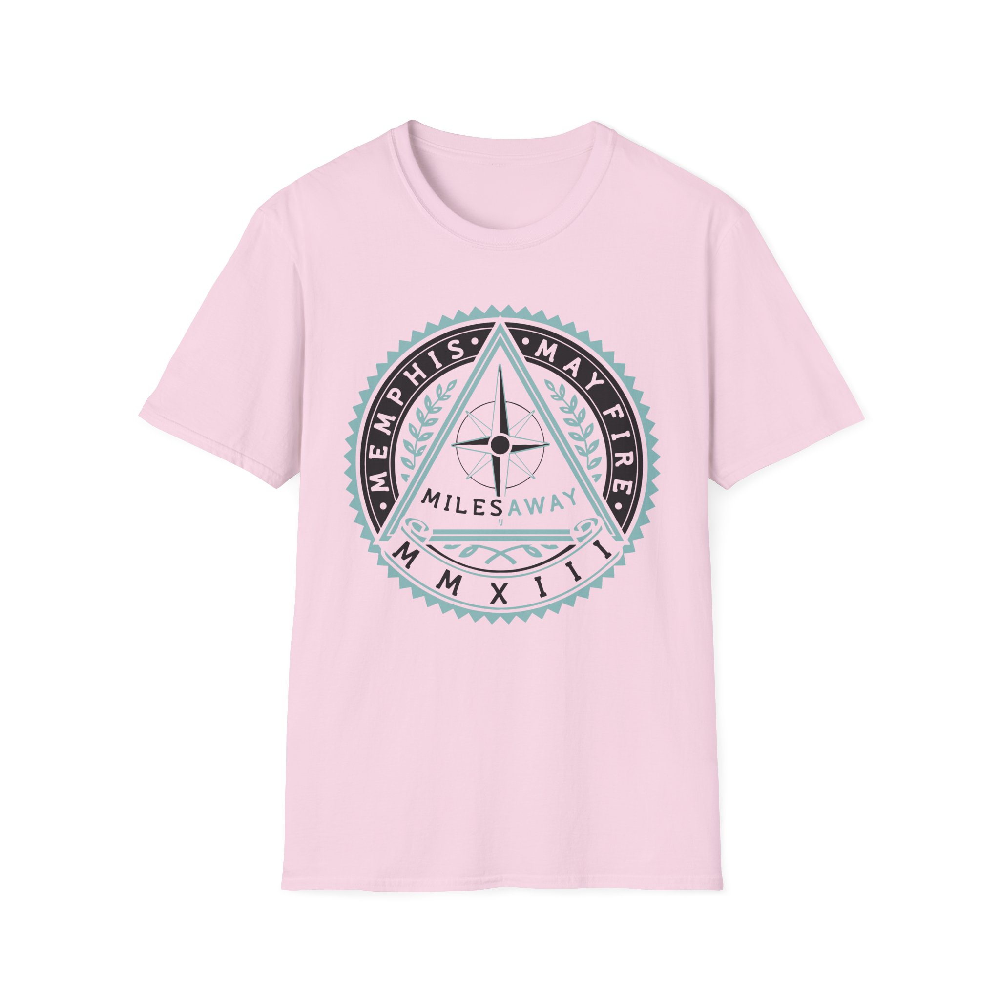 Memphis May Fire Miles Away Unisex Softstyle T-Shirt