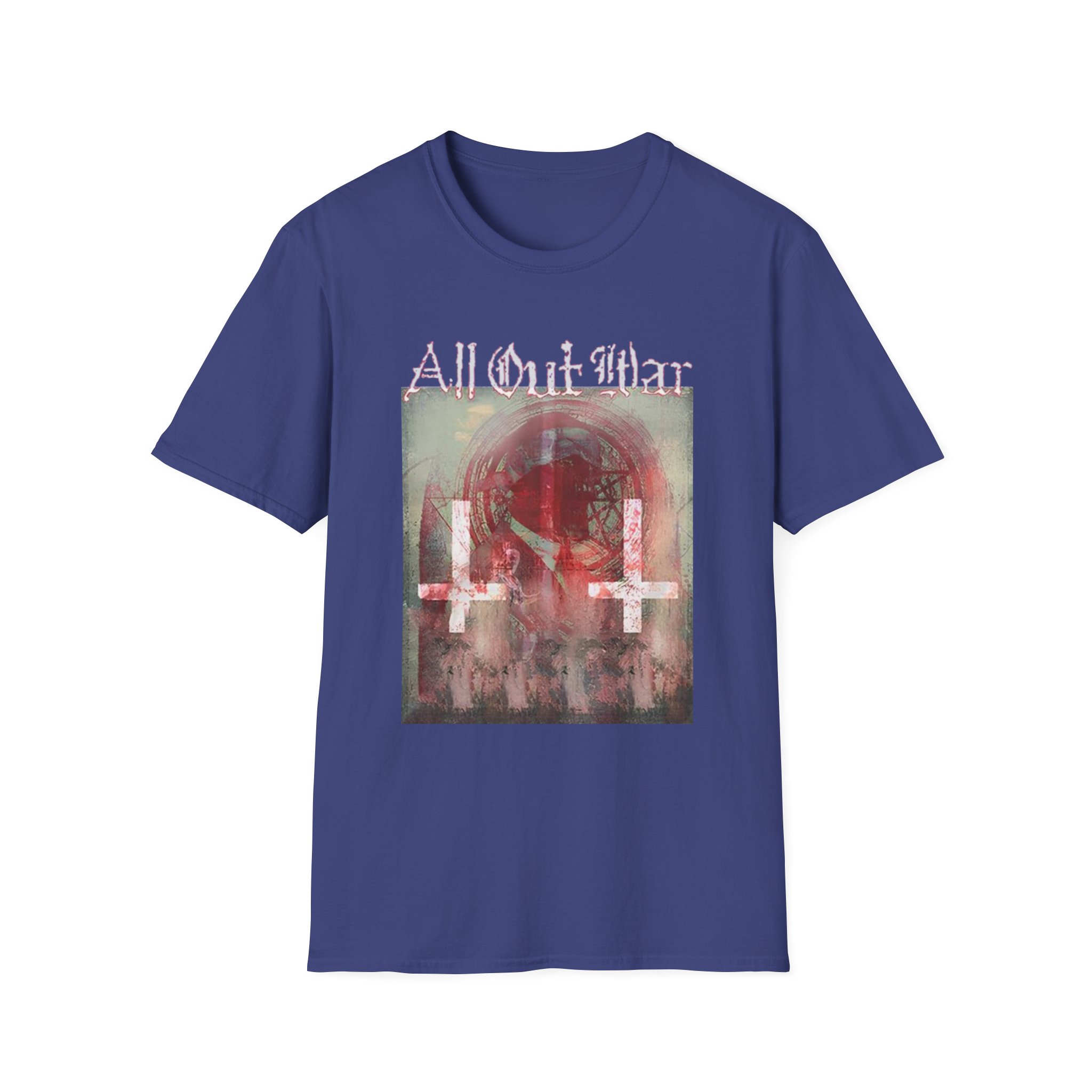All Out War Caustic Abomination Unisex Softstyle T-Shirt