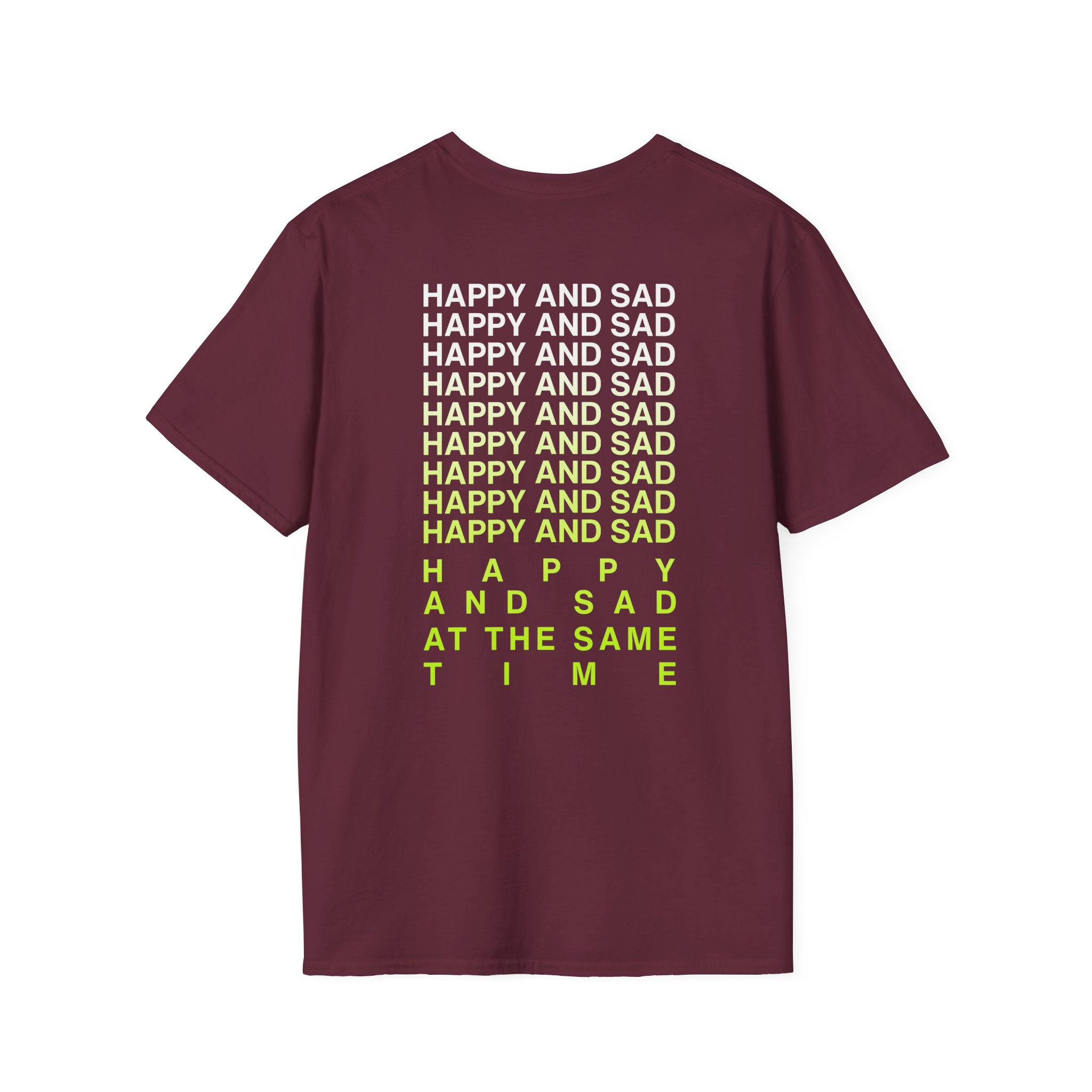 Kacey Musgraves Happy & Sad Gradient Unisex Softstyle T-Shirt