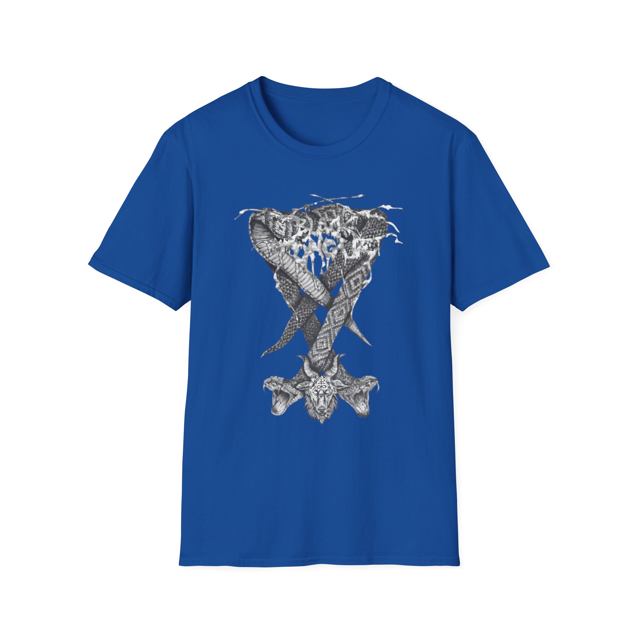 Black Tongue Leviathan Assembly Unisex Softstyle T-Shirt