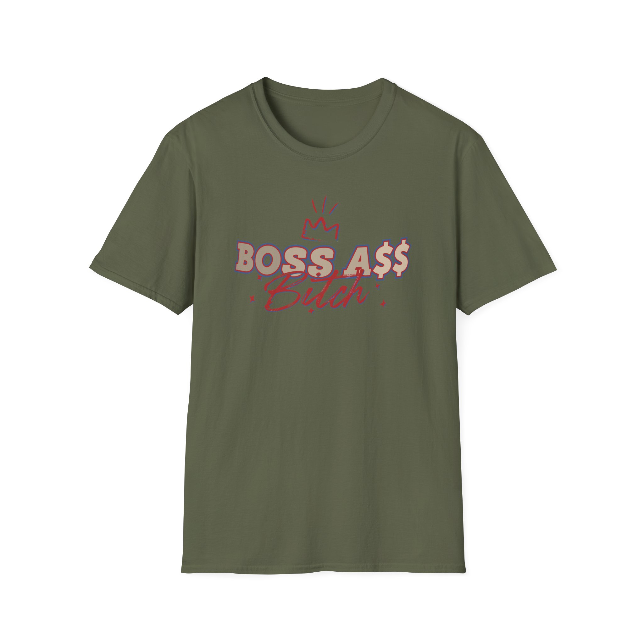 Ted Lasso Boss Ass Bitch Unisex Softstyle T-Shirt