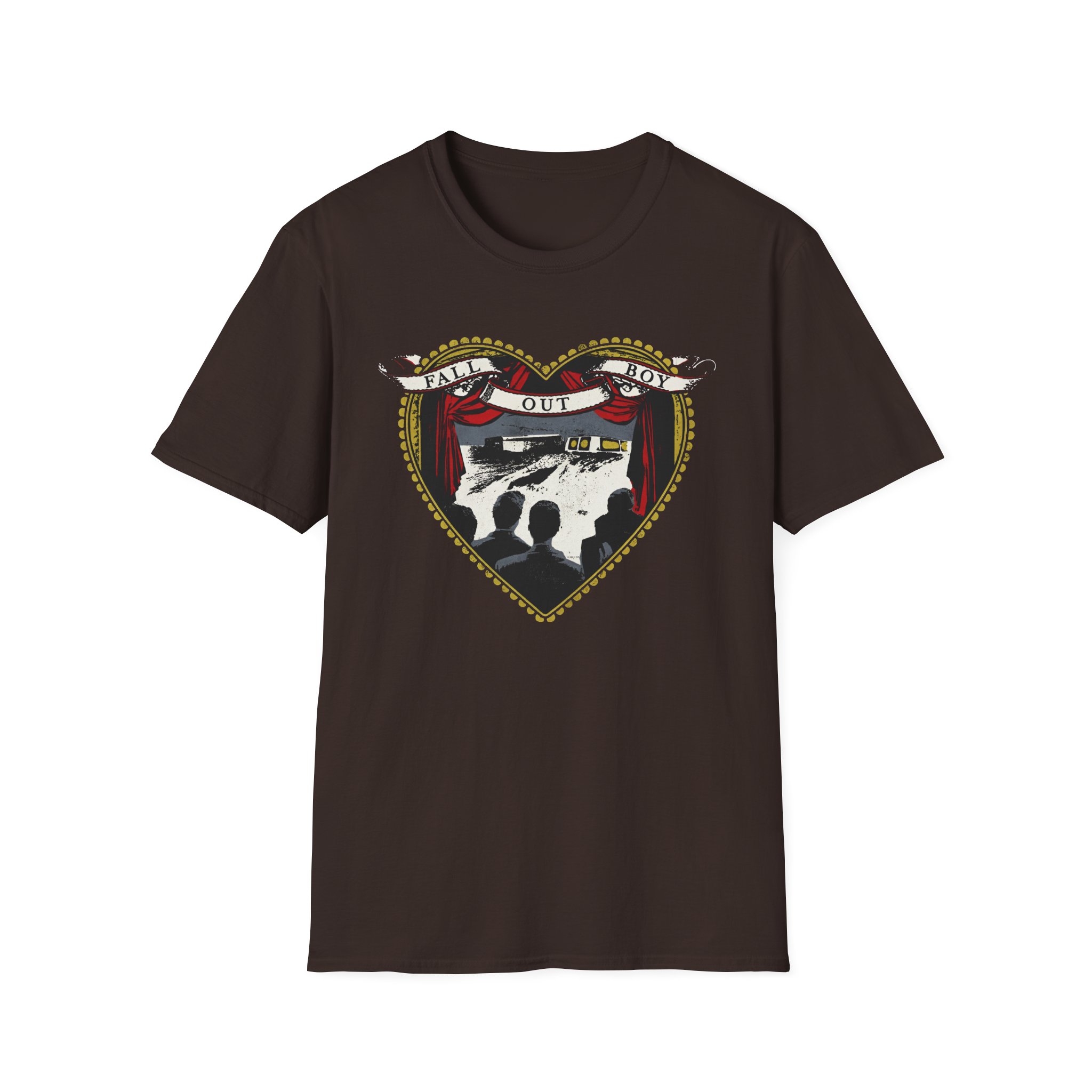 Fall Out Boy Album Cover Heart Unisex Softstyle T-Shirt