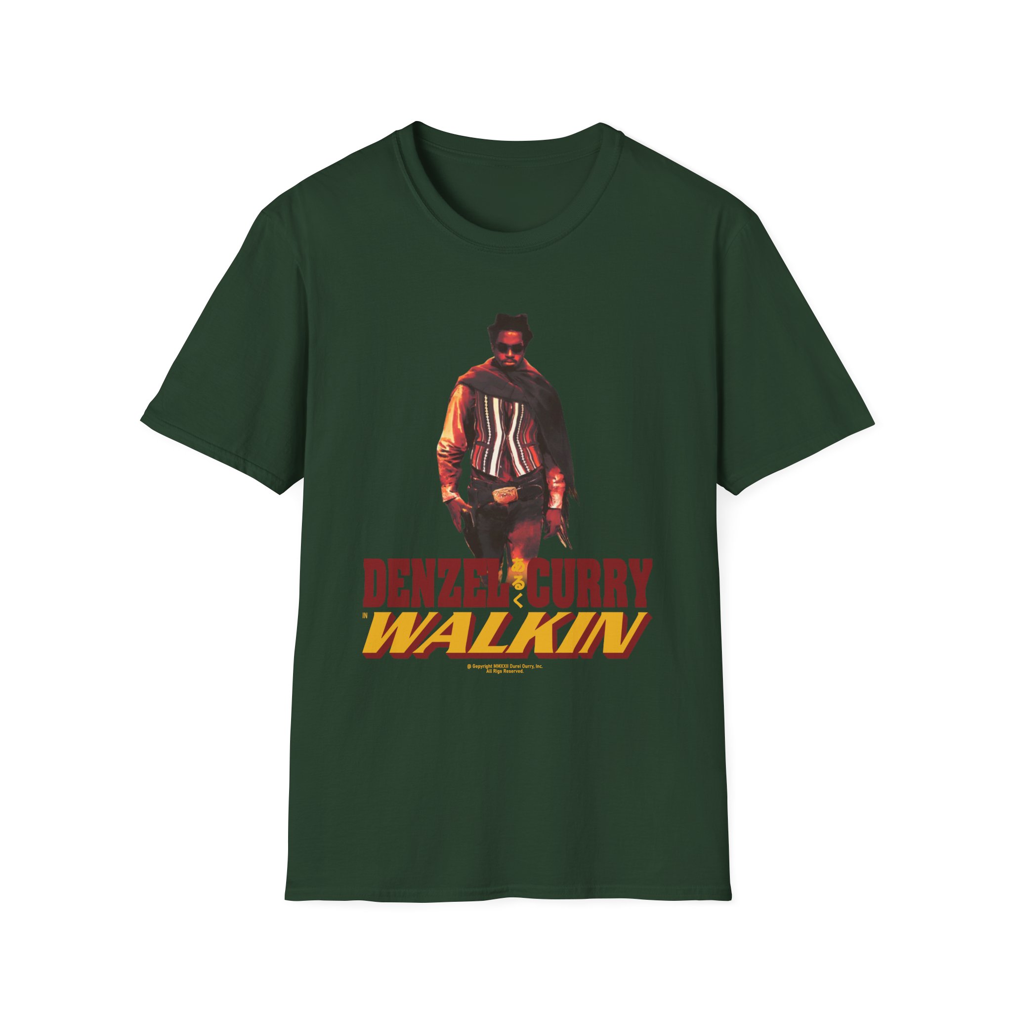 Denzel Curry Melt Tour Walkin unisex softstyle t-shirt