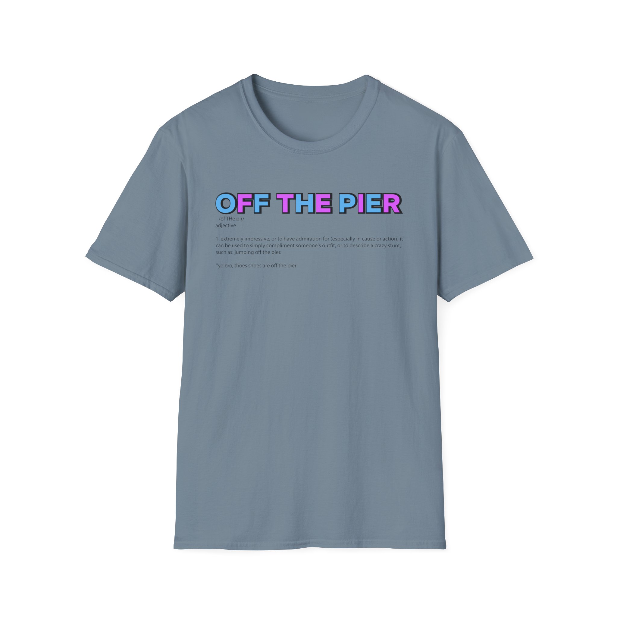 Steezy Kane Off The Pier Definition Unisex Softstyle T-Shirt