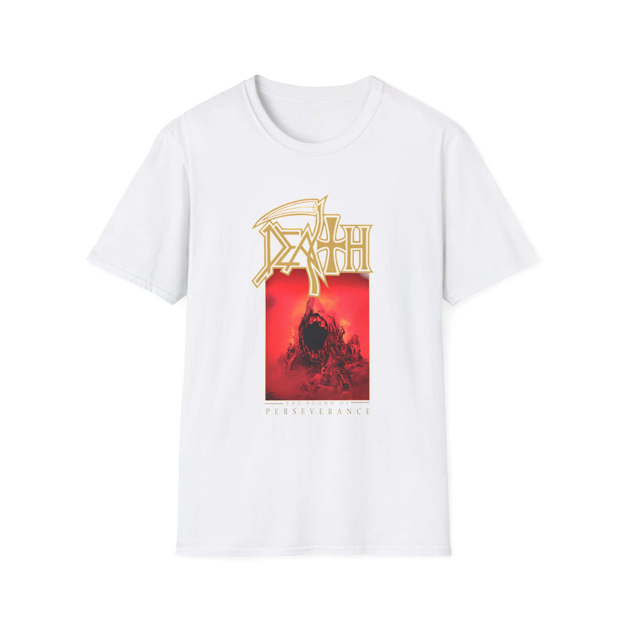 Death The Sound Of Perseverance Unisex Softstyle T-Shirt