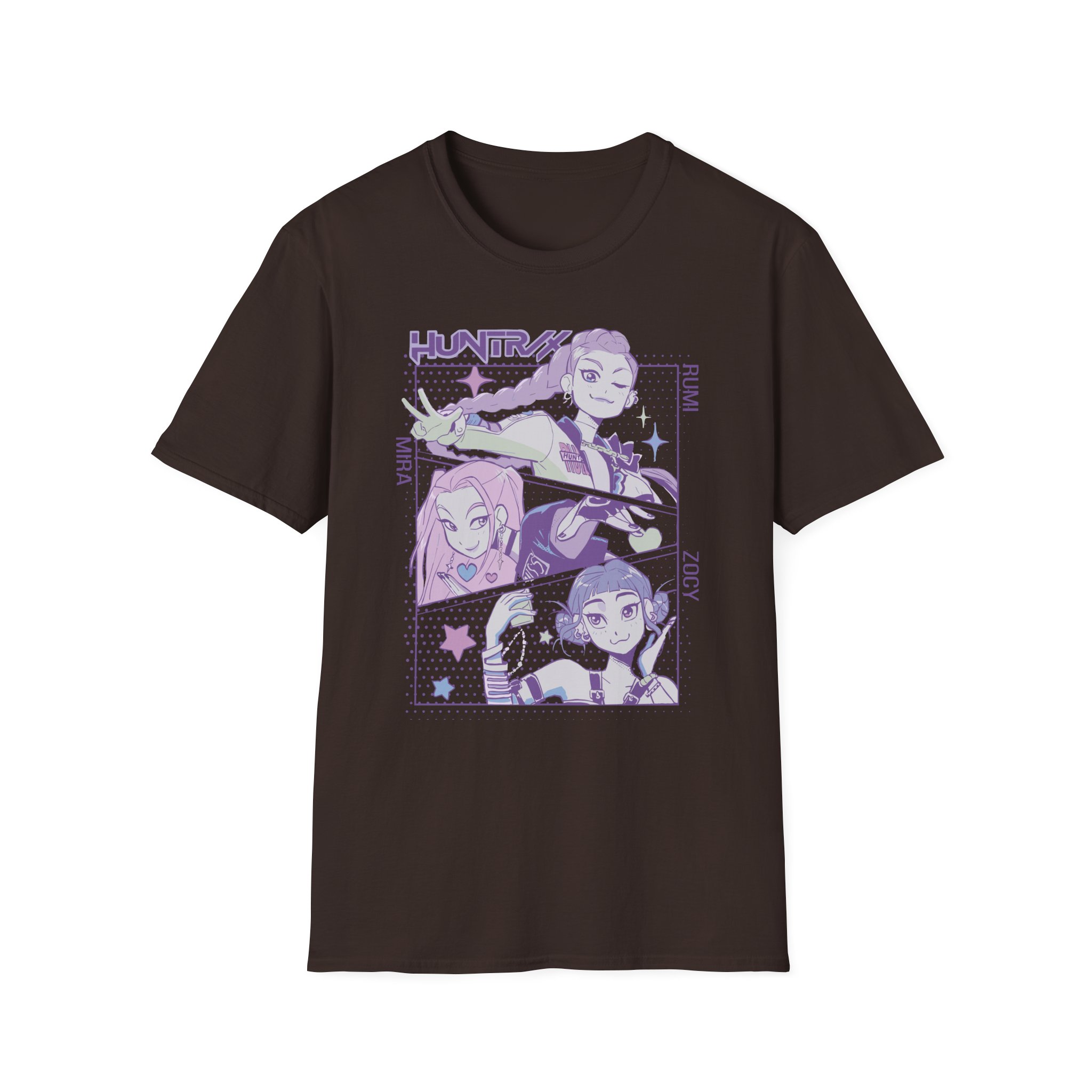 Kpop Demon Hunters Huntrix Unisex Softstyle T-Shirt