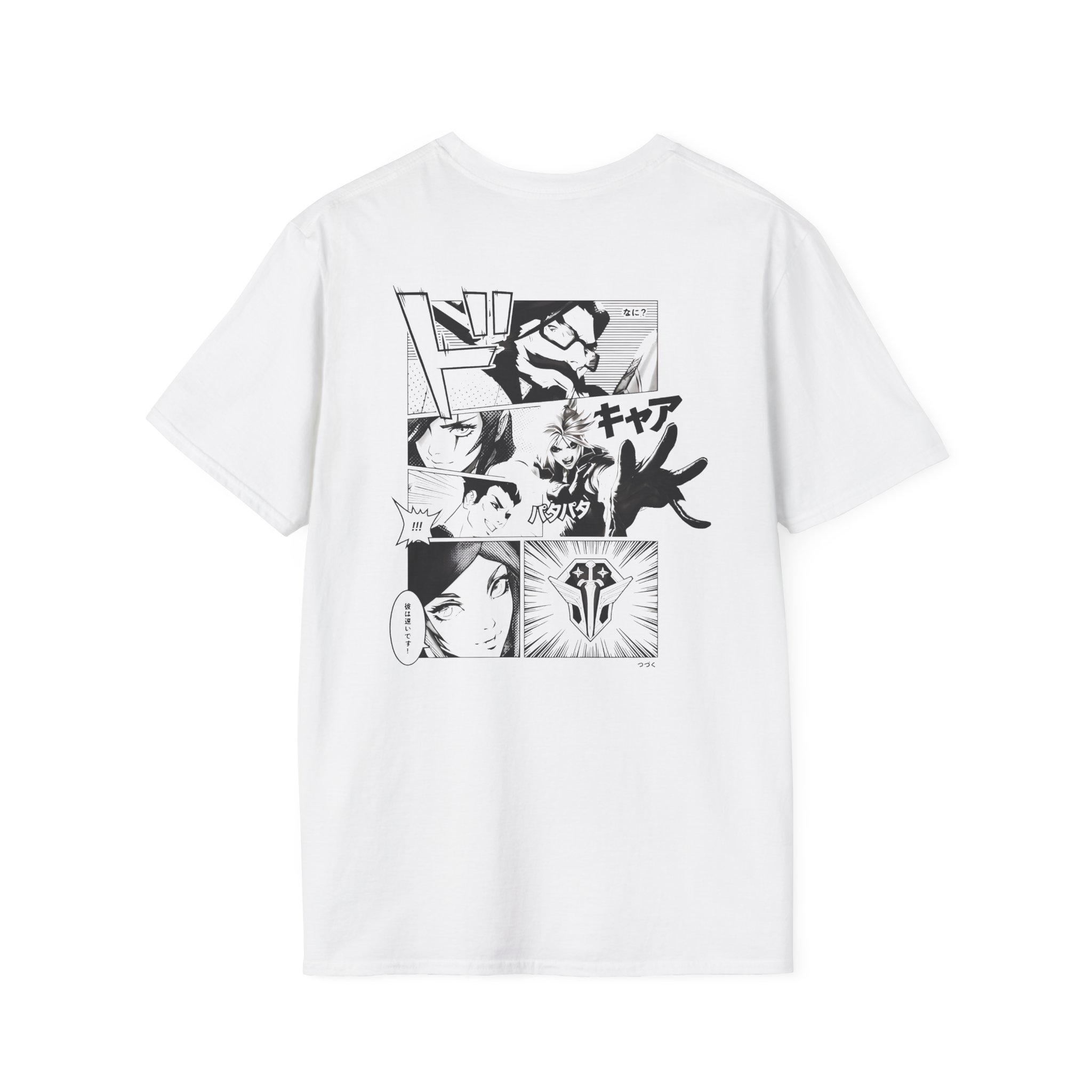 League Of Legends Manga Unisex Softstyle T-Shirt