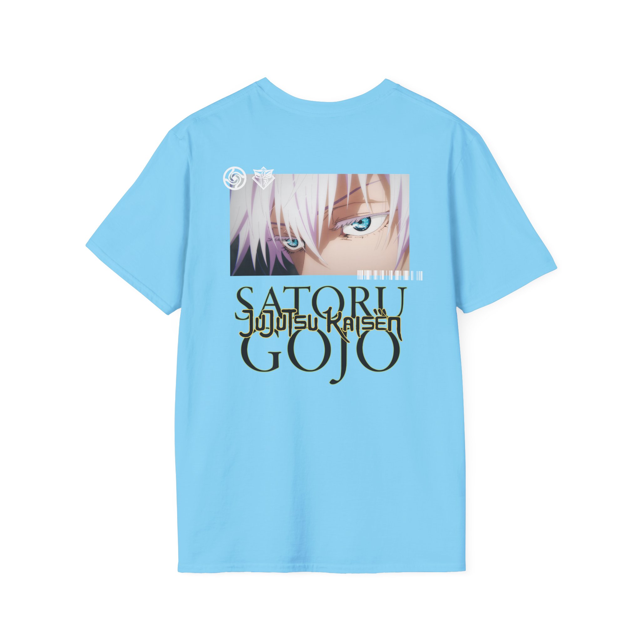 Jujutsu Kaisen X Dim Mak Gojo Eyes Unisex Softstyle T-Shirt