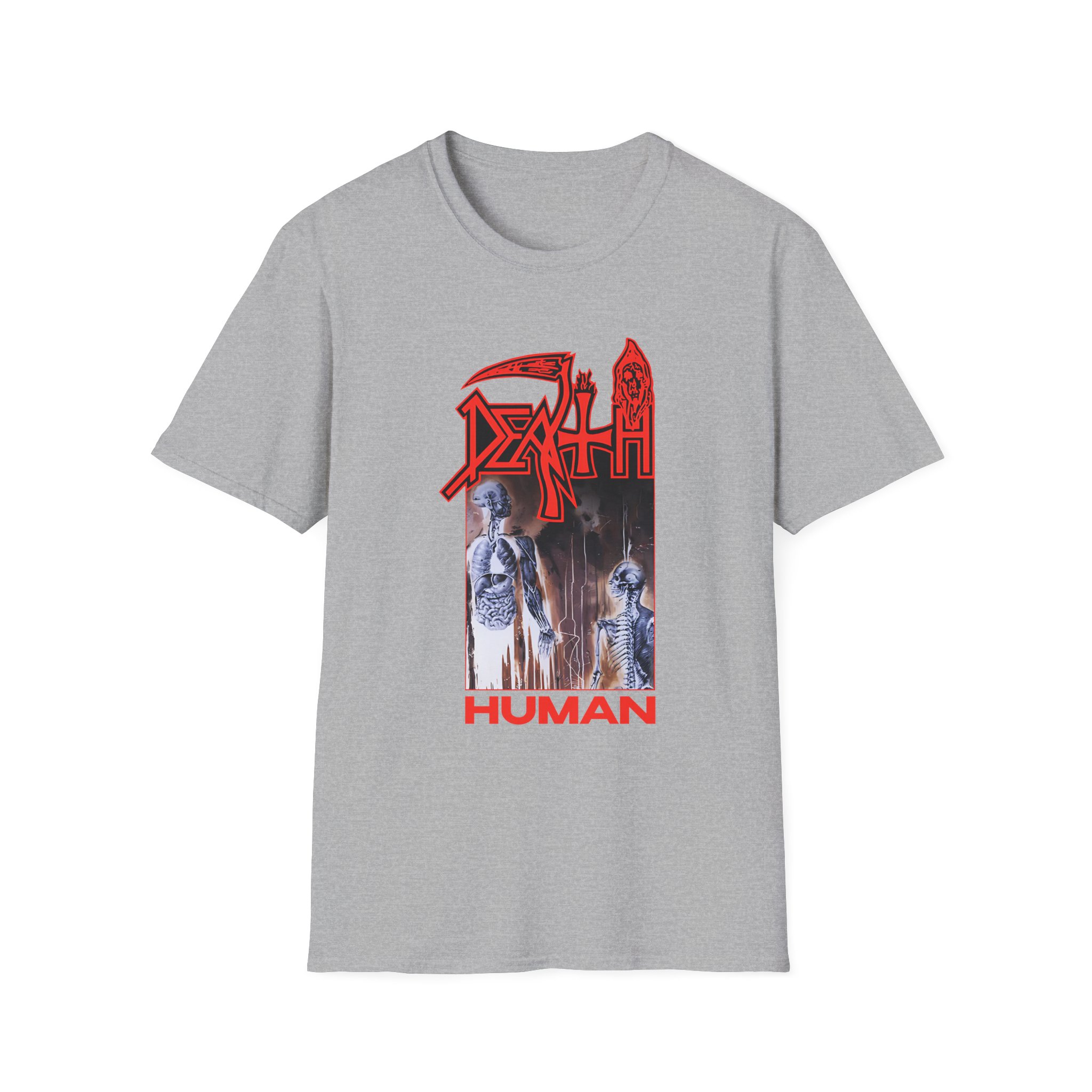 Death Human Unisex Softstyle T-Shirt