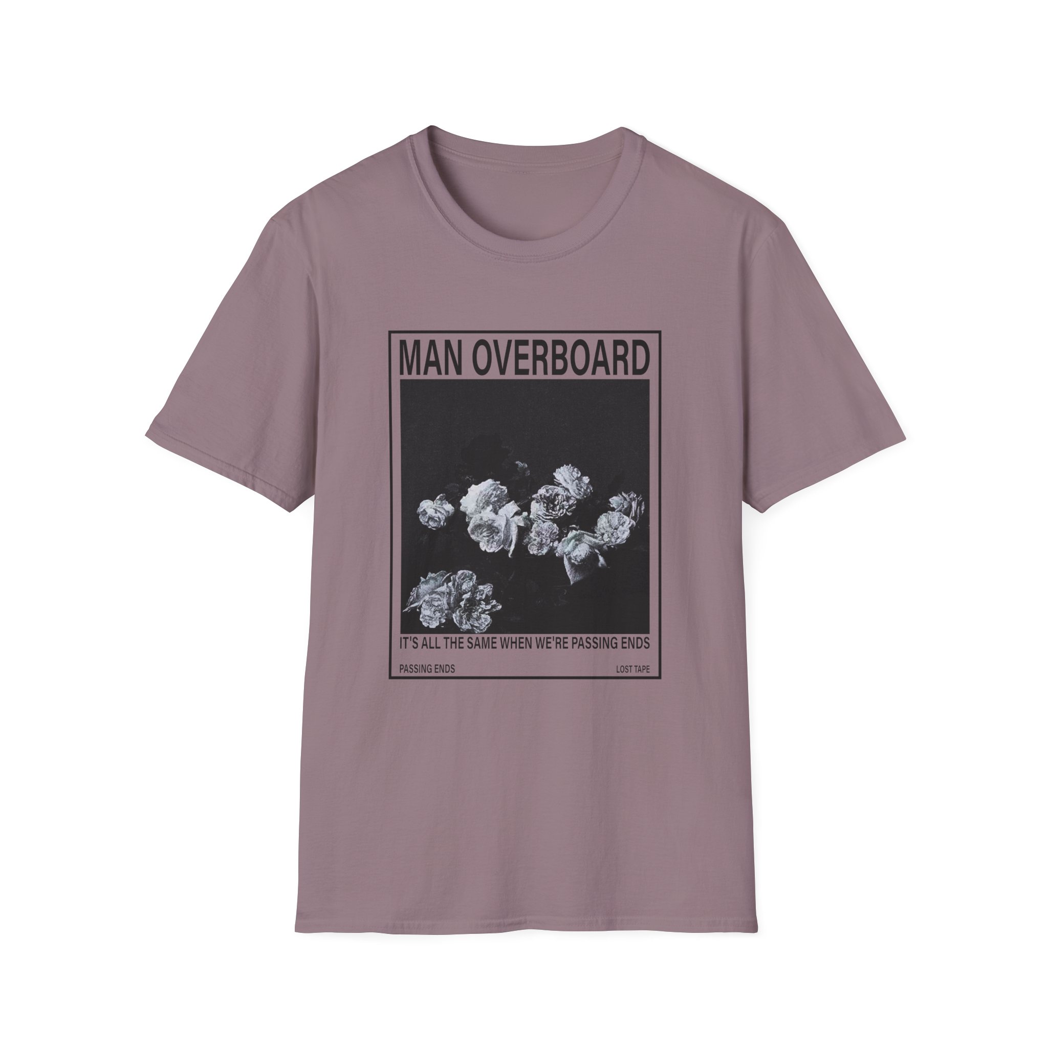 Man Overboard Lost Tape Unisex Softstyle T-Shirt