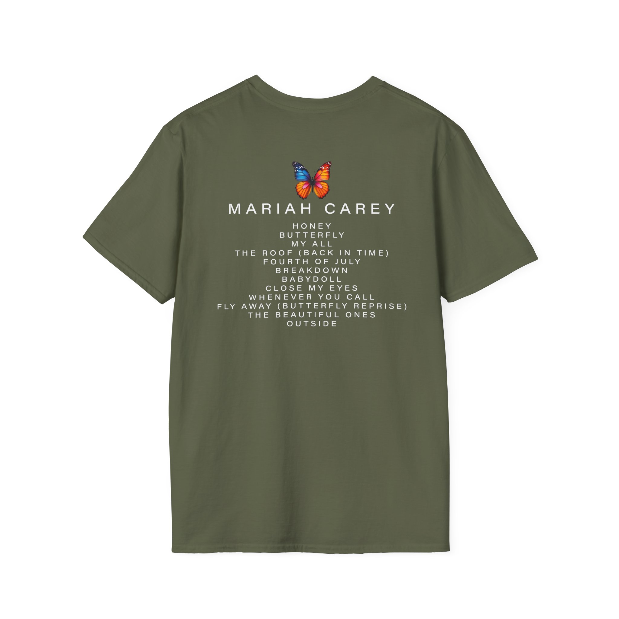 Mariah Carey Butterfly Unisex Softstyle T-Shirt